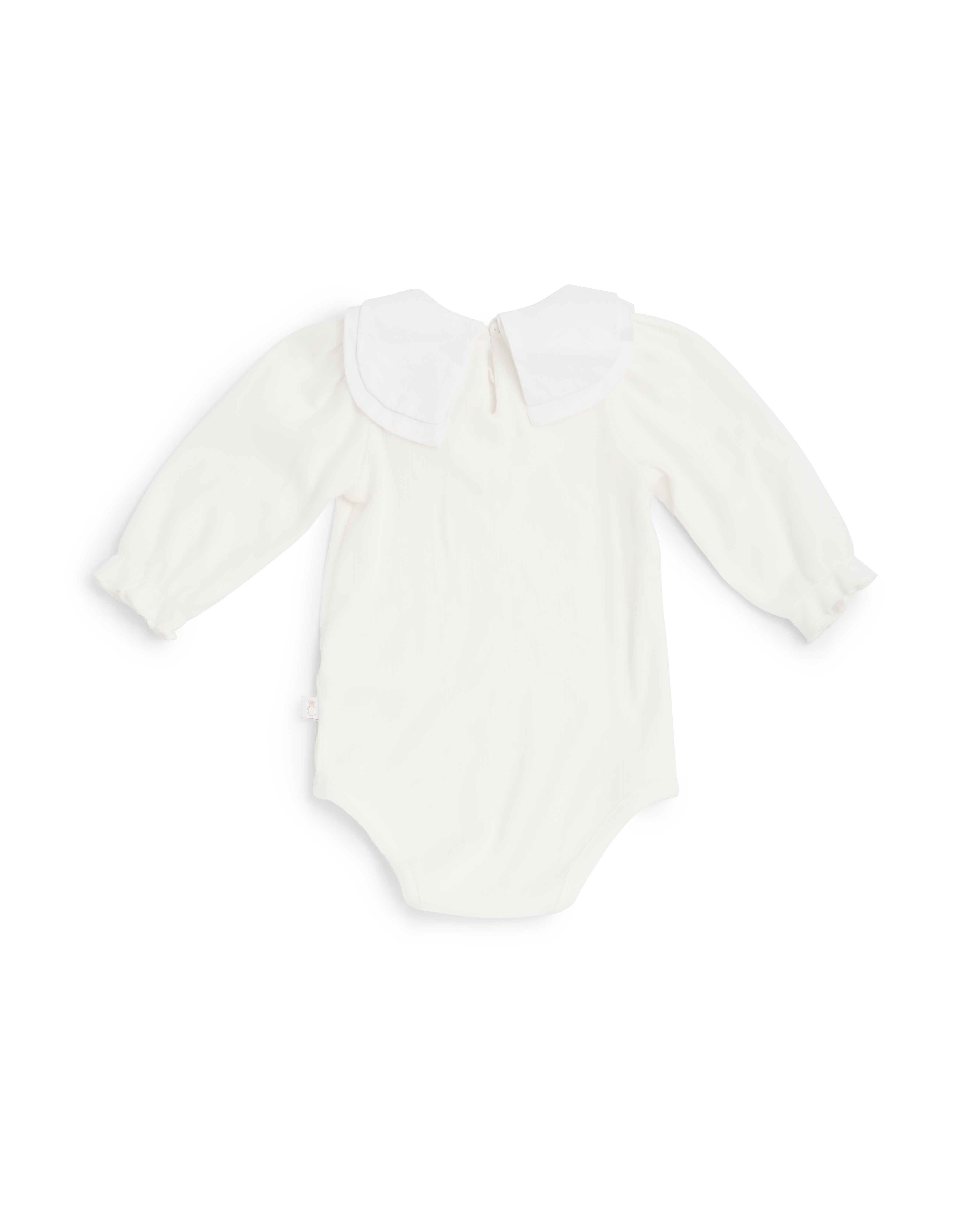 Red Bib Short Baby Set with Bow Detail