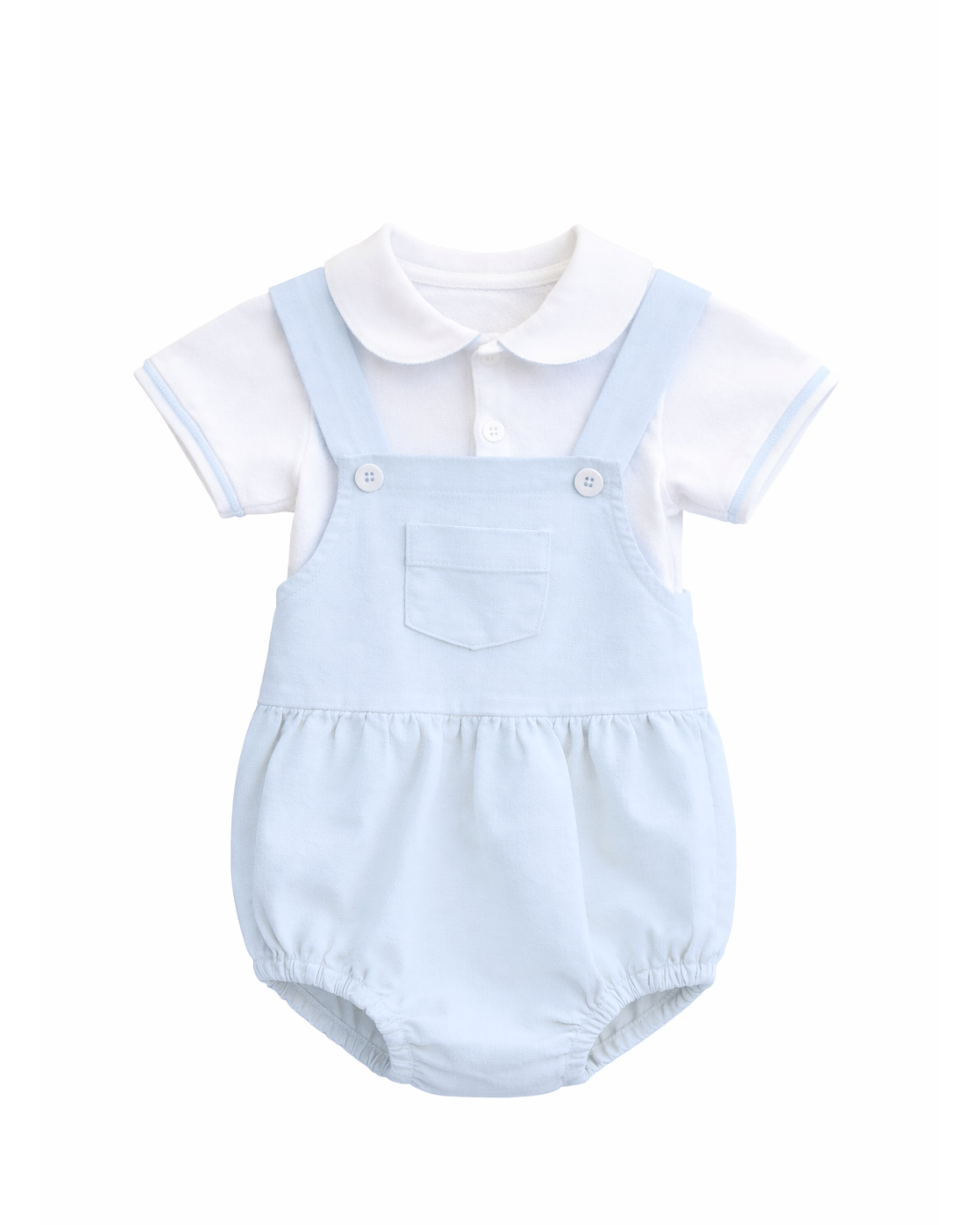 Sky Baby Boys Smart Bodysuit & Romper Set