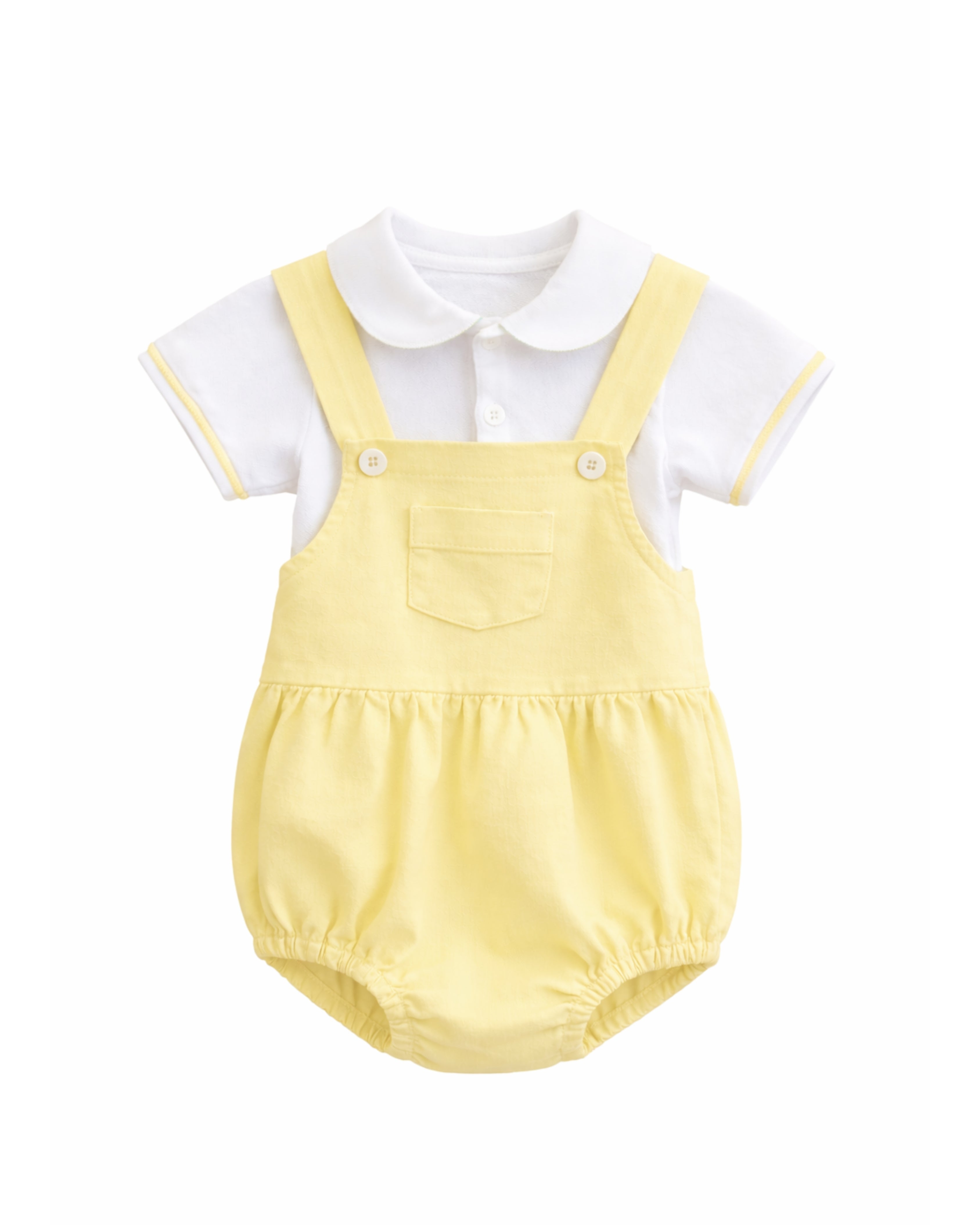 Lemon Baby Boys Smart Bodysuit & Romper Set