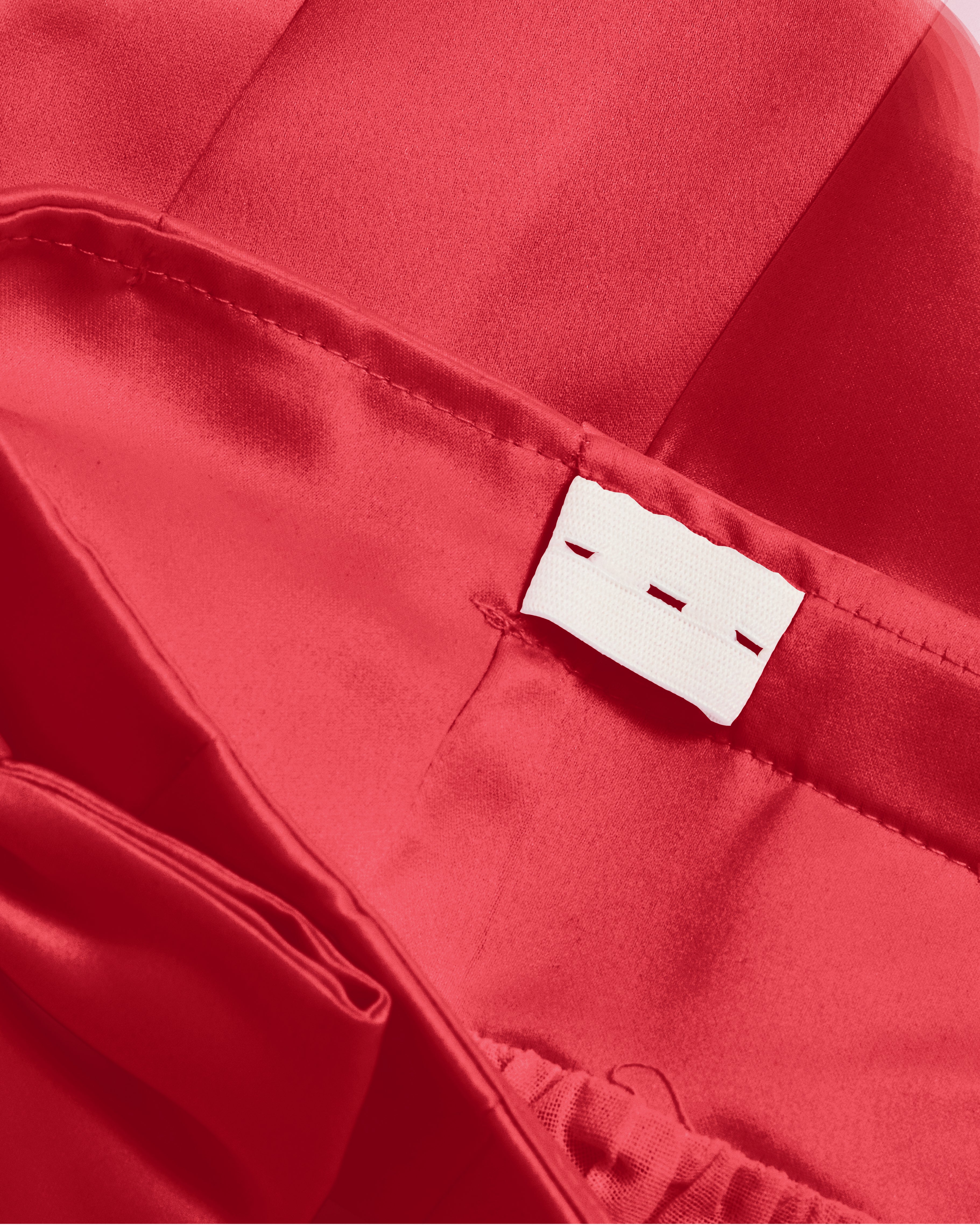 Red Bow Skirt and Top Set