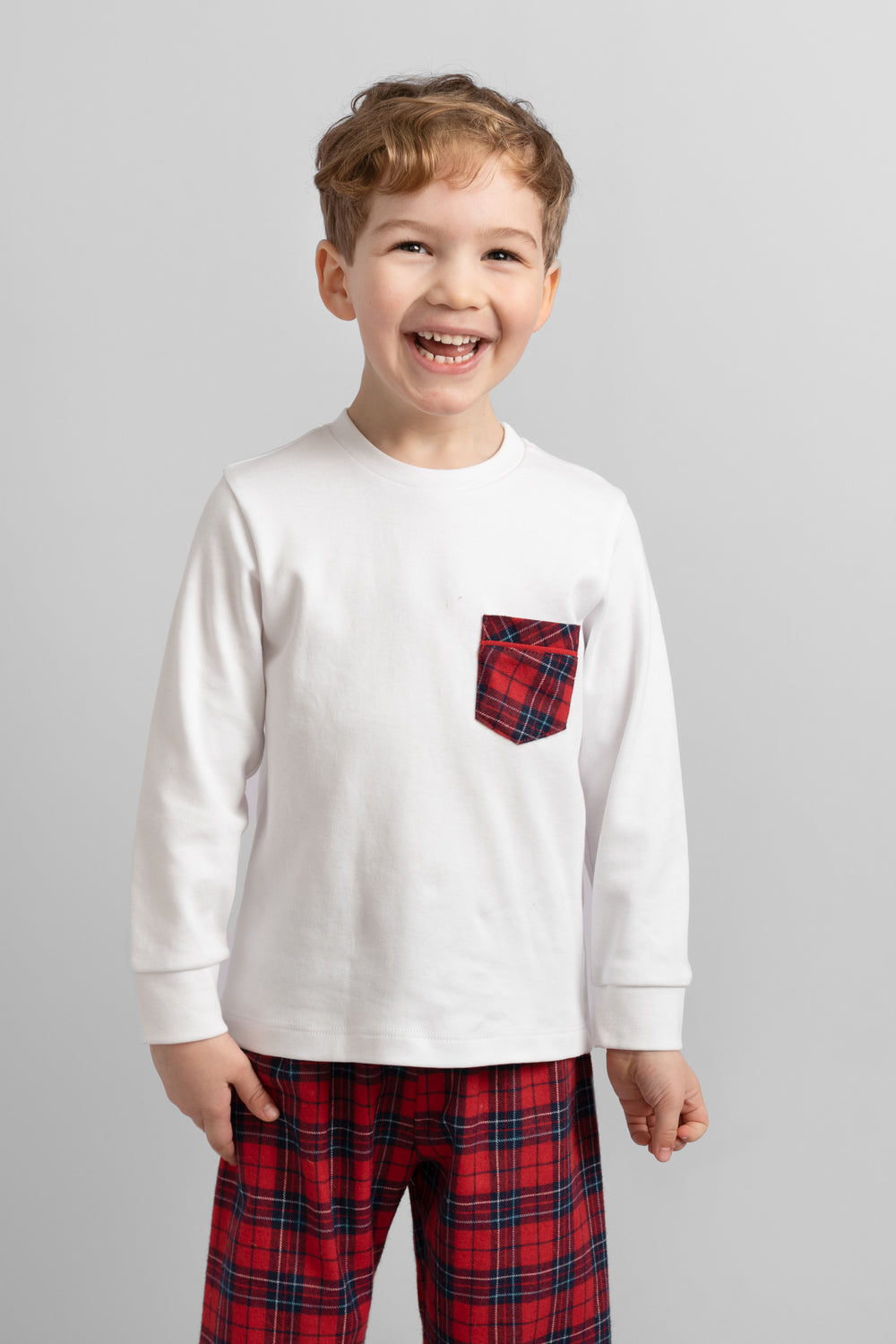 Tartan Christmas Pyjama Set