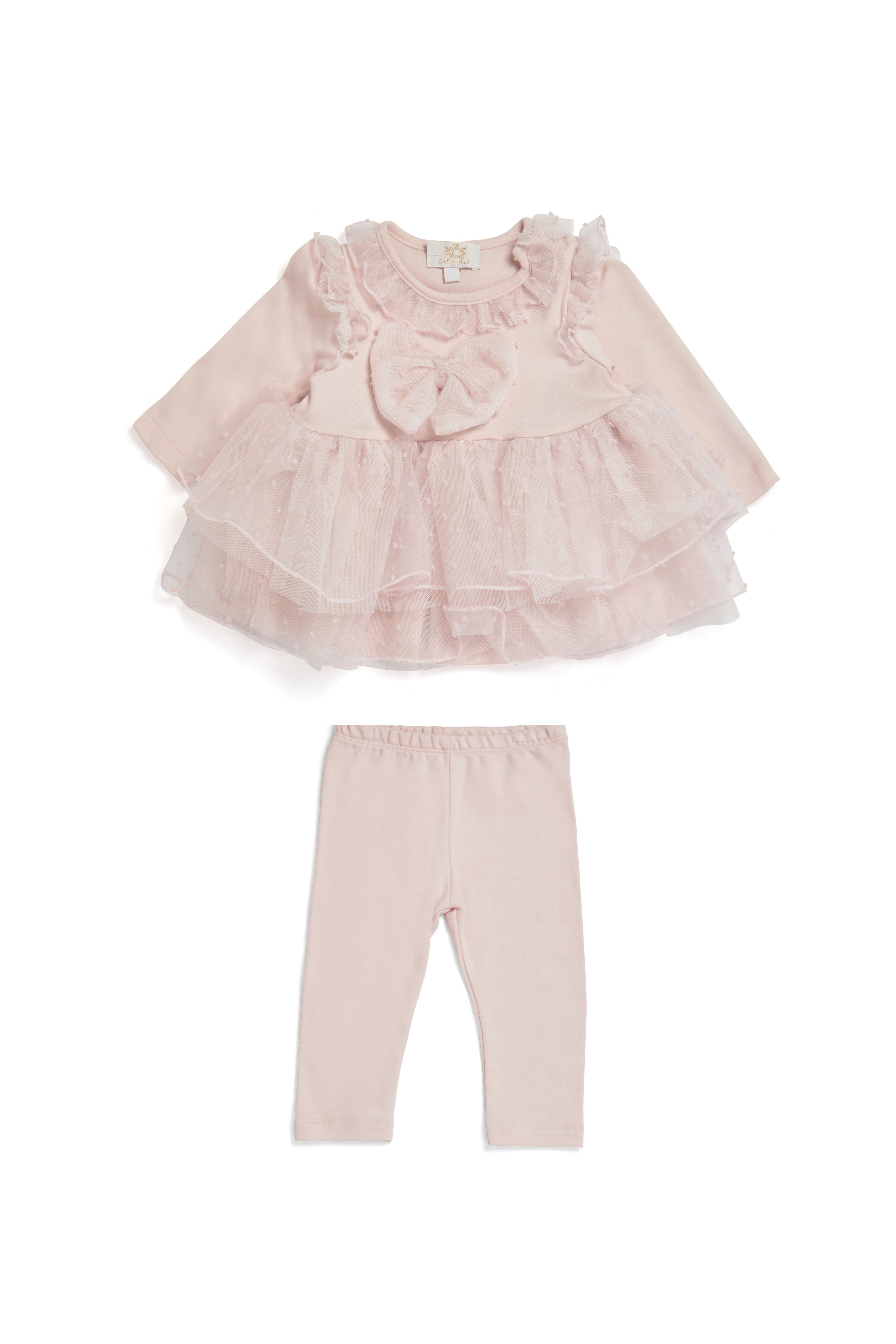 Pink Tutu Legging Set