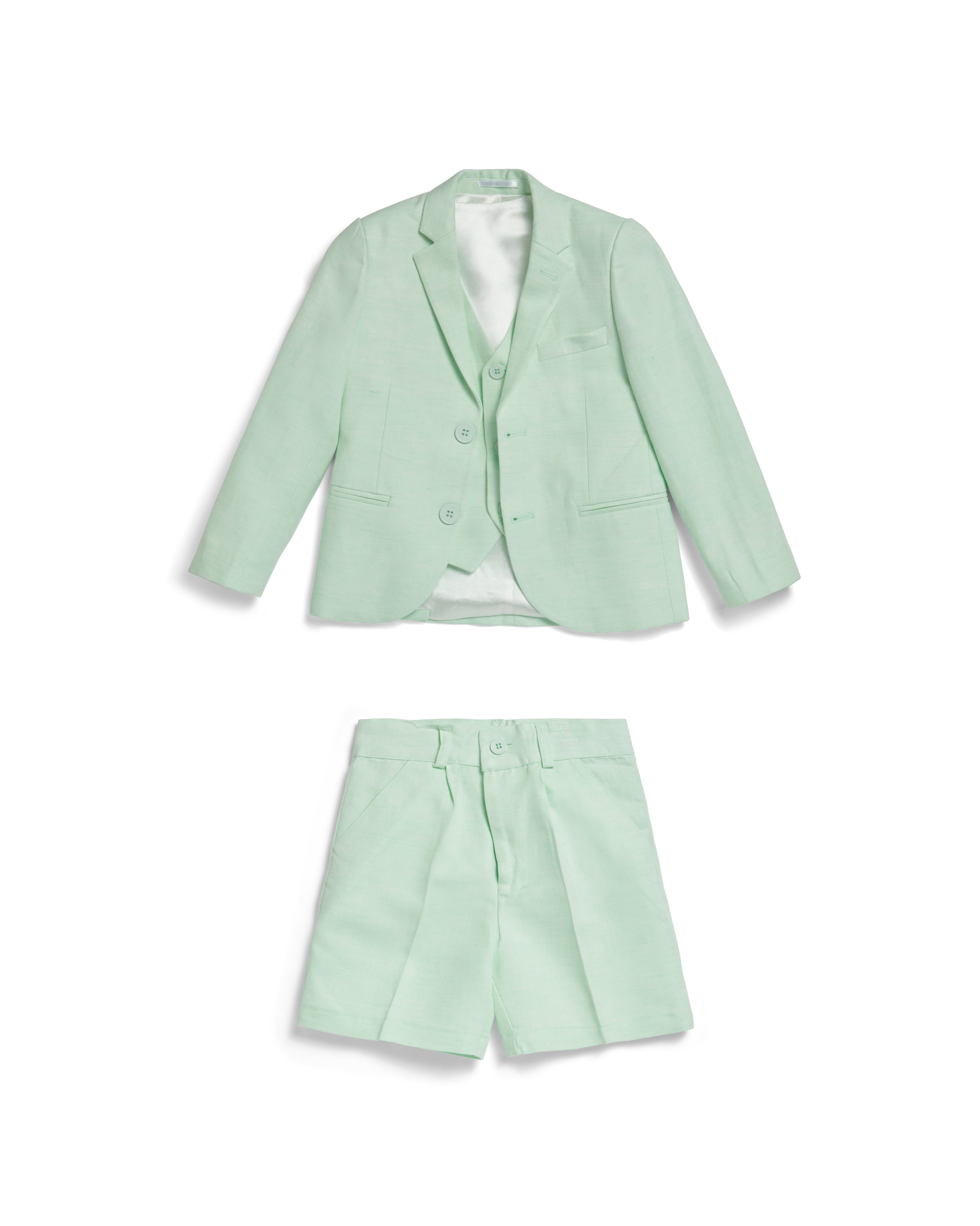 Mint Boys' Linen Blend 3-Piece Suit Set