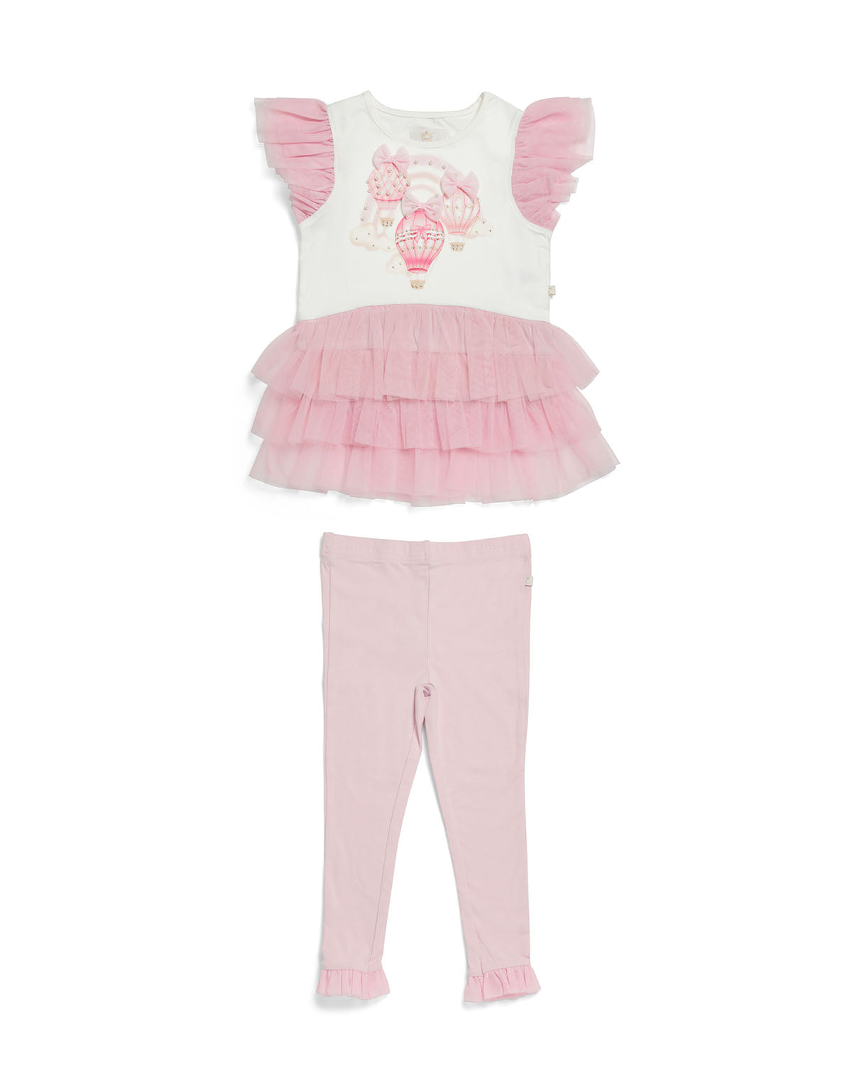 Fly Away Pink Top and Leggings Set (12 months-3yrs)