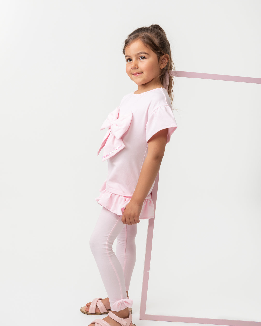Elevated Essentials Pink Legging Set