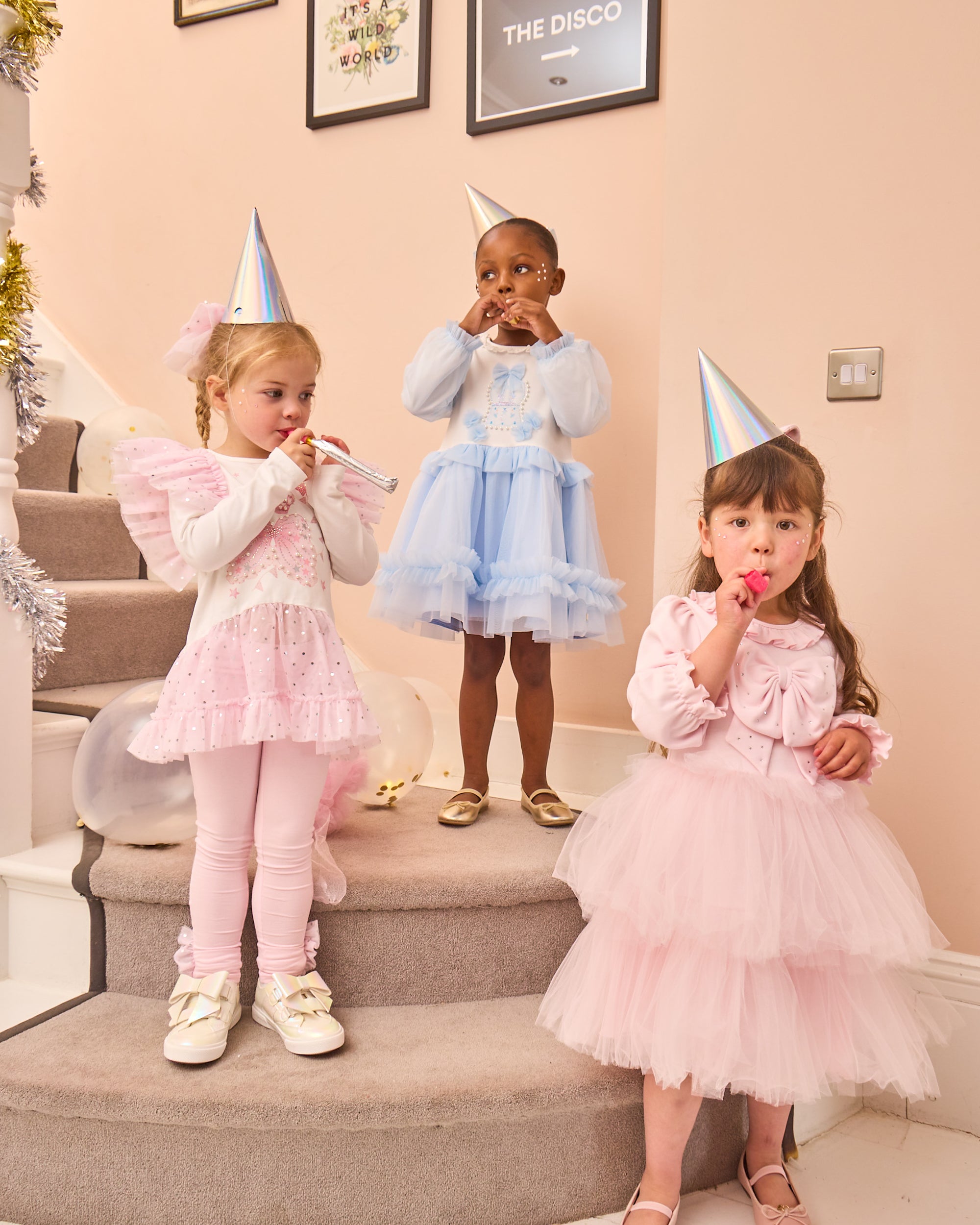 Sky Snow Globe Dress