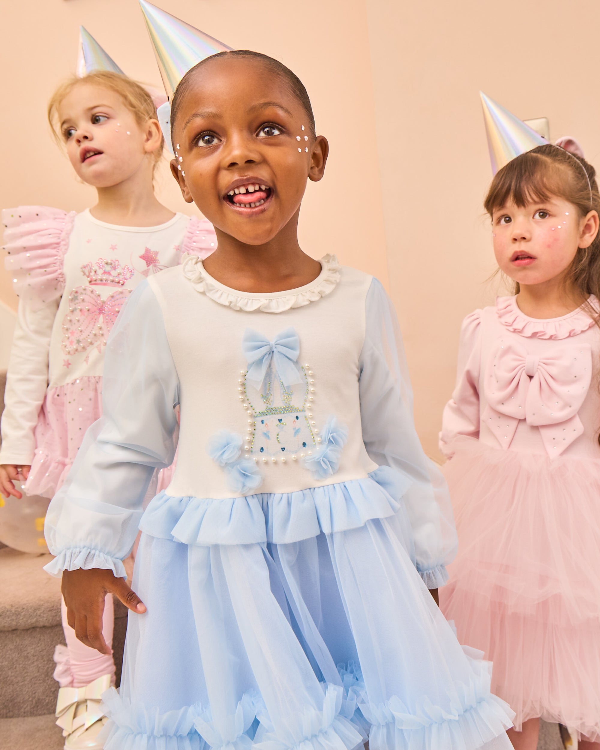 Sky Snow Globe Dress