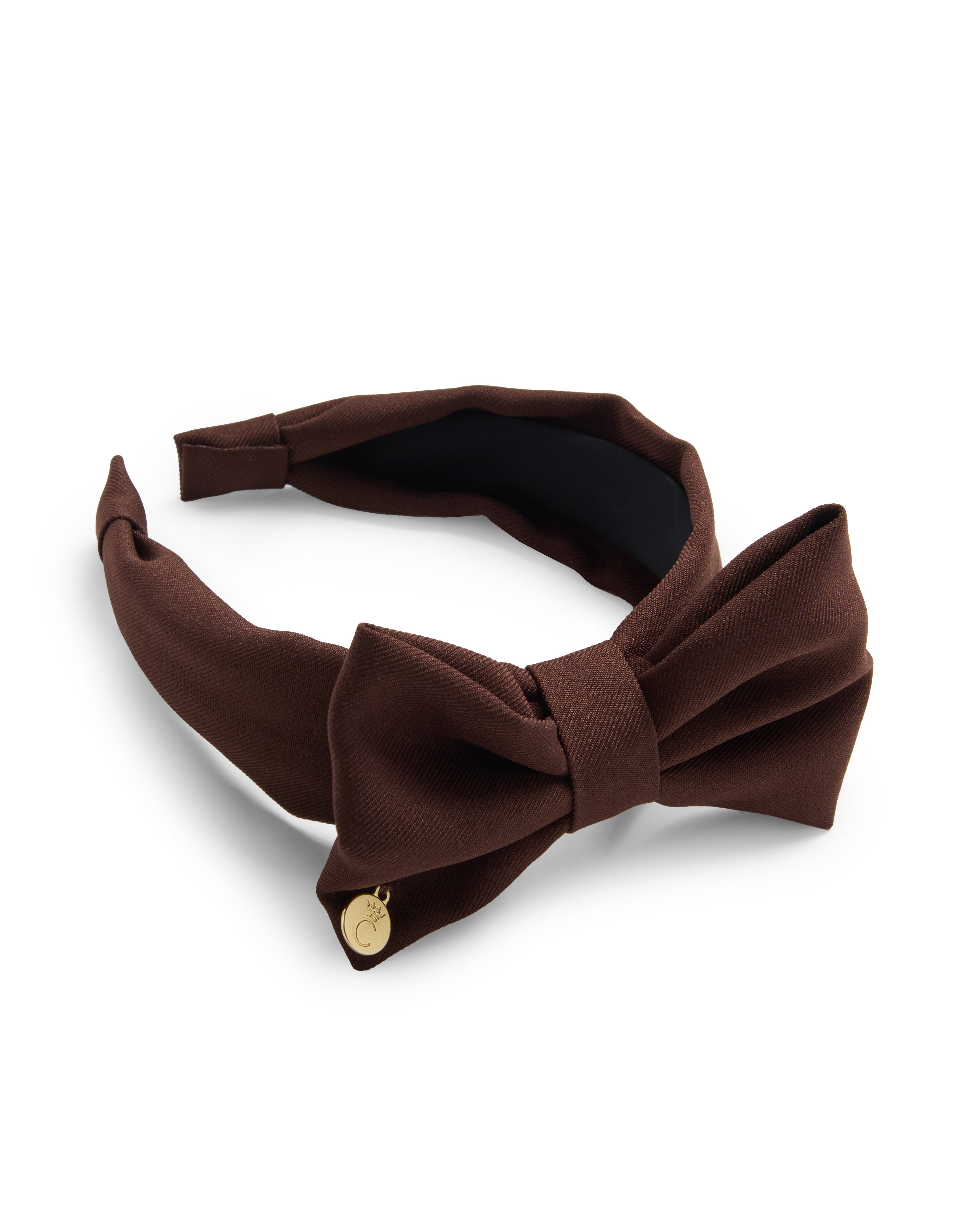 Brown Bow Headband