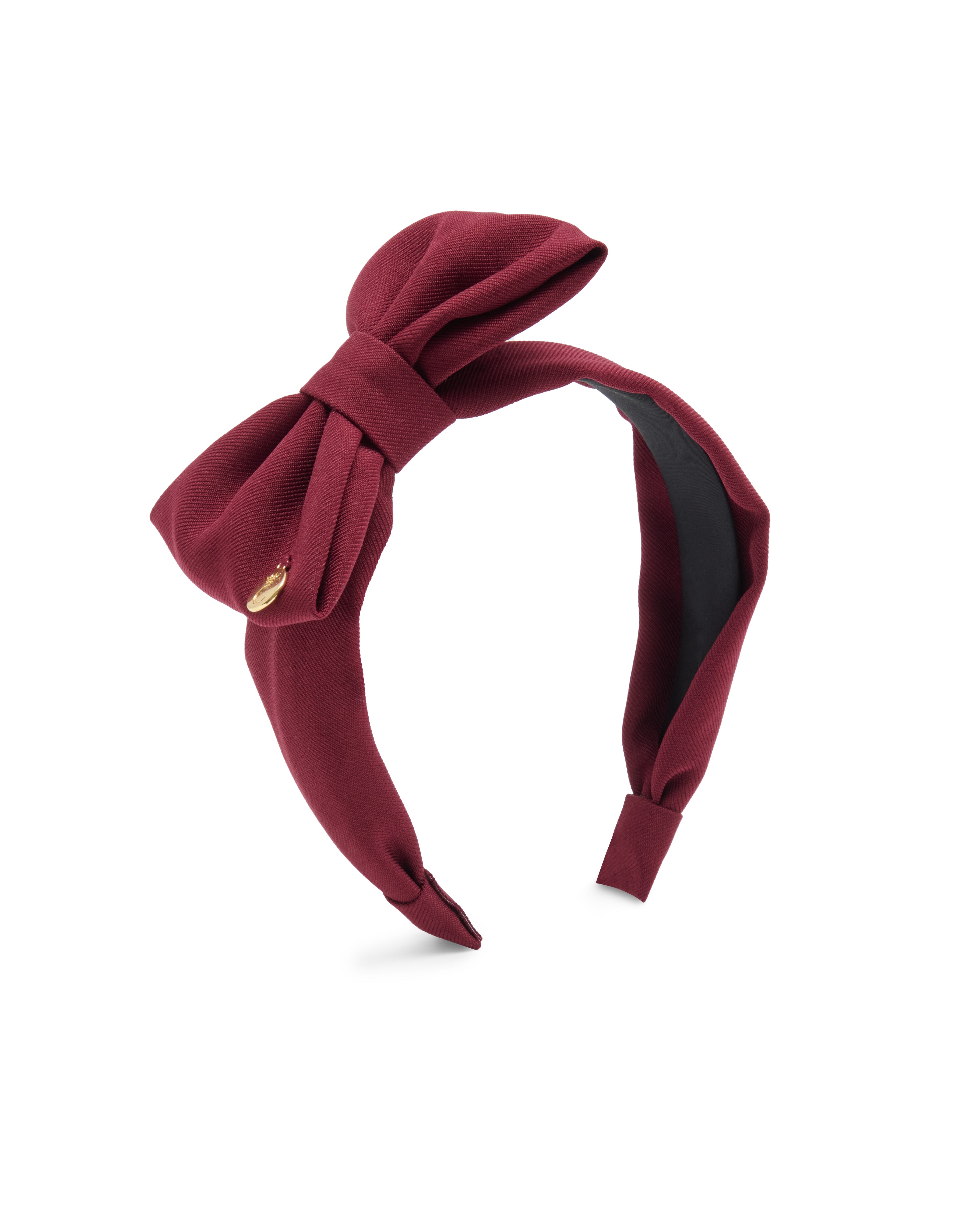 Maroon Bow Headband