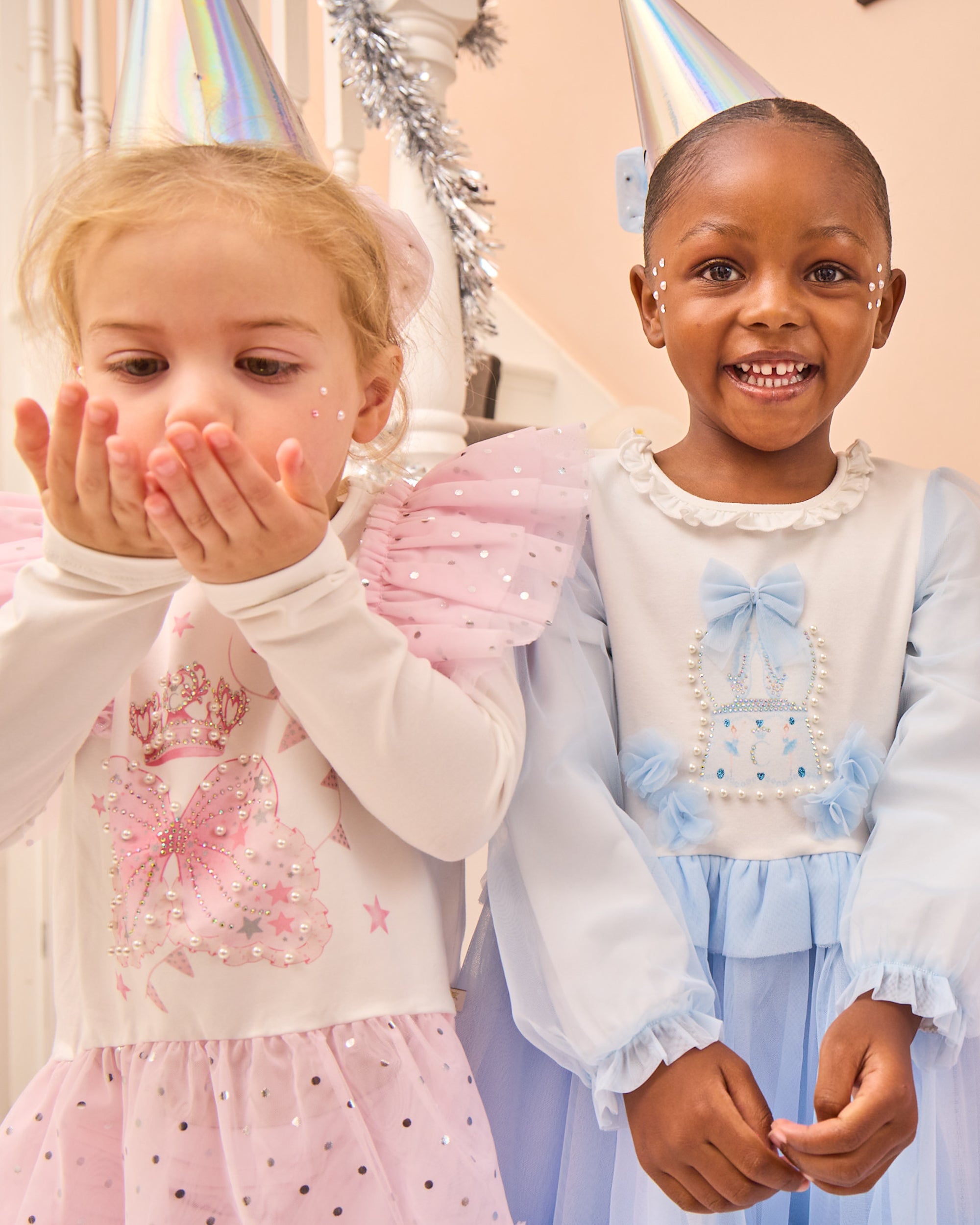 Sky Snow Globe Dress