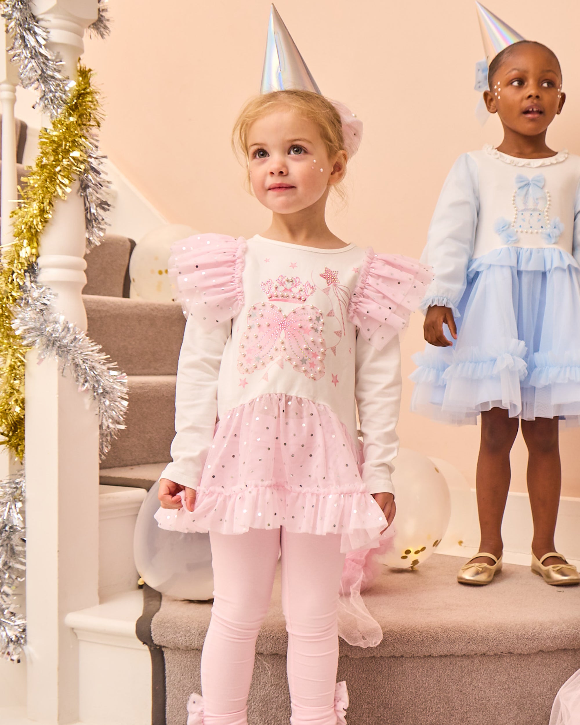 Sky Snow Globe Dress