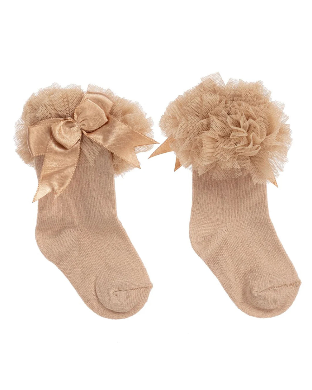 Camel Tutu knee length socks