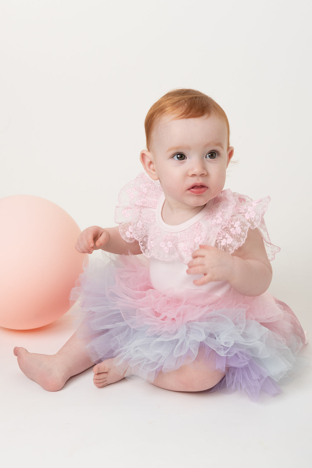 Rainbow Tutu Jampant with Satin Bow Detail