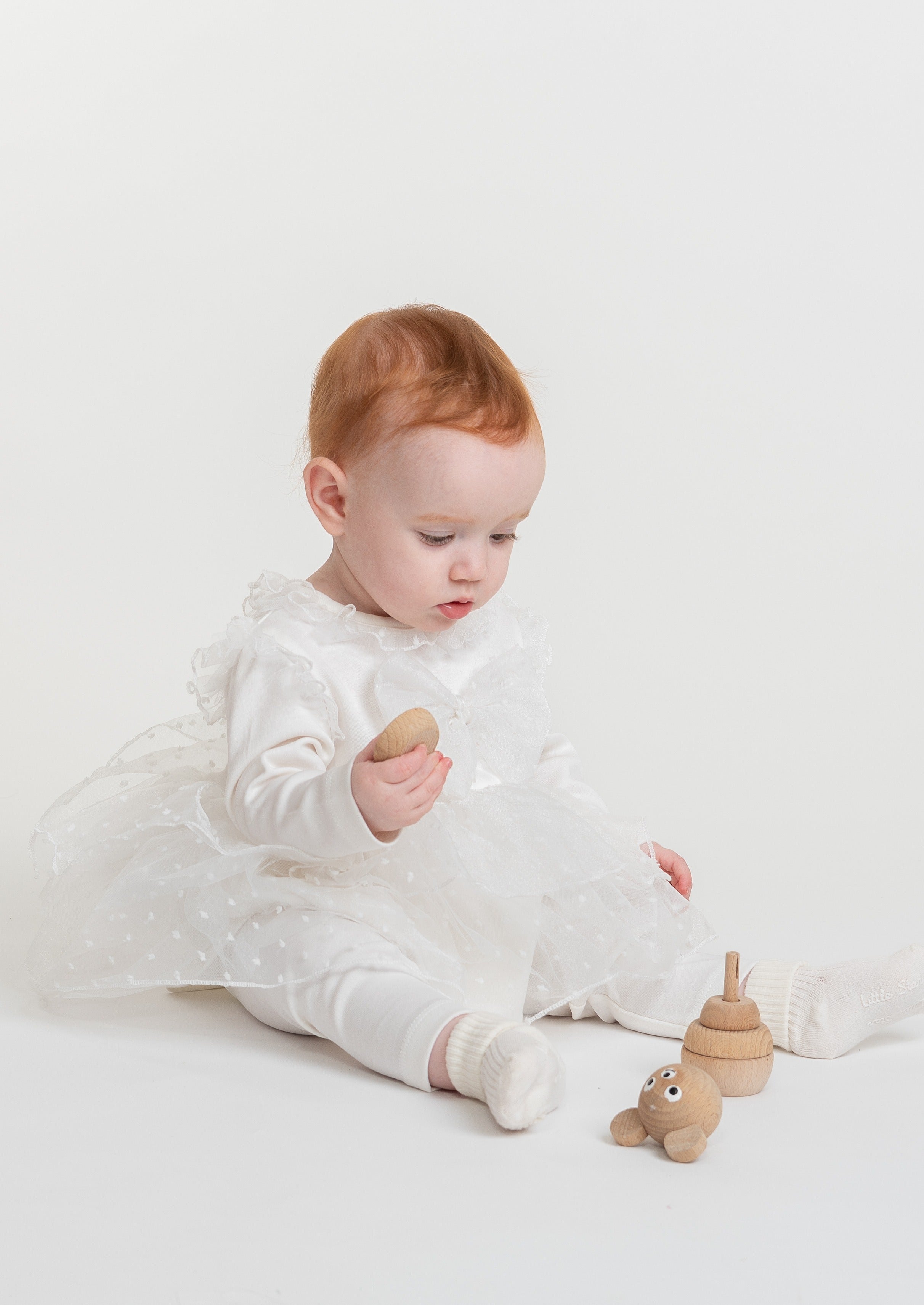 Ivory Tutu Legging Set