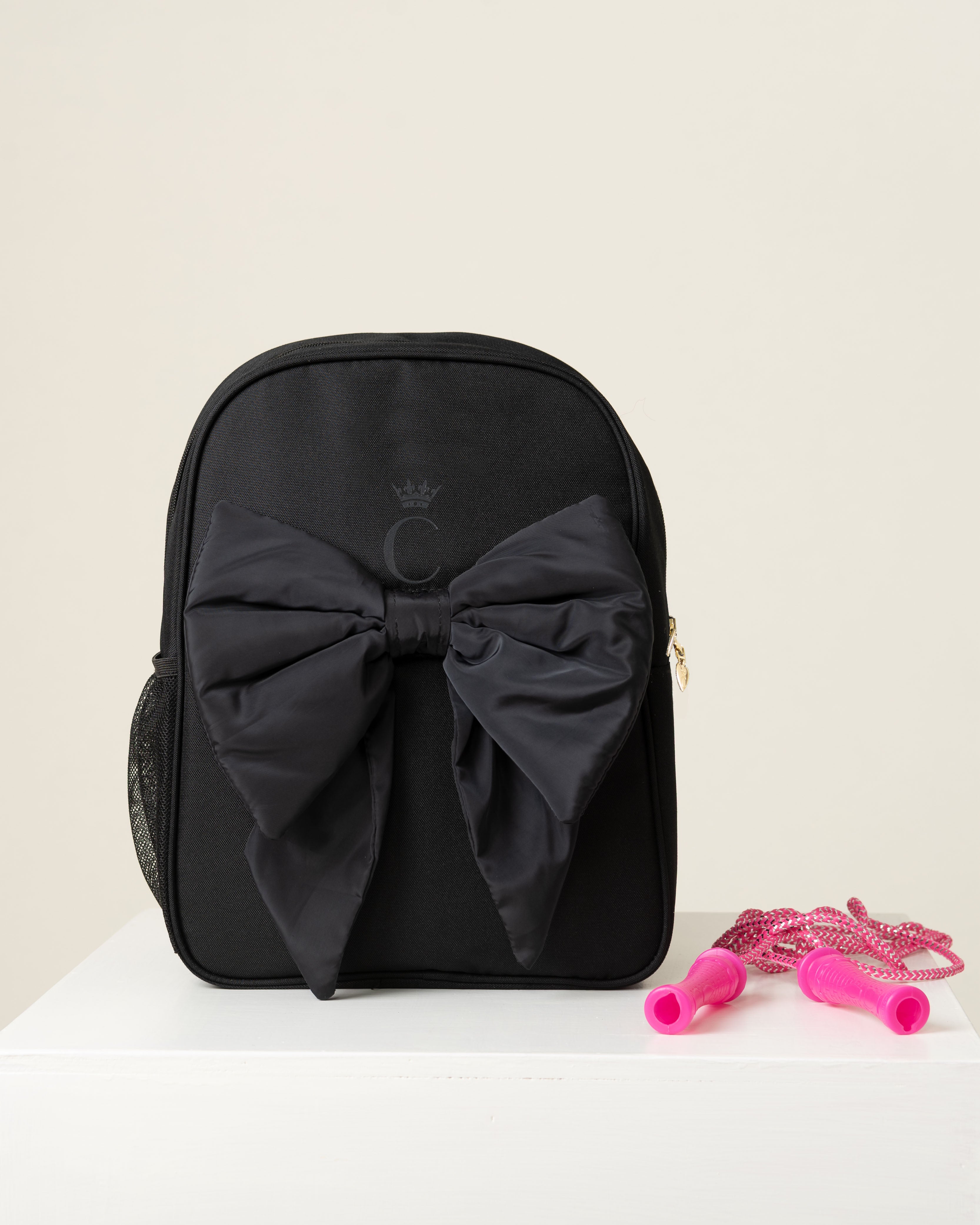 Black Bow Backpack