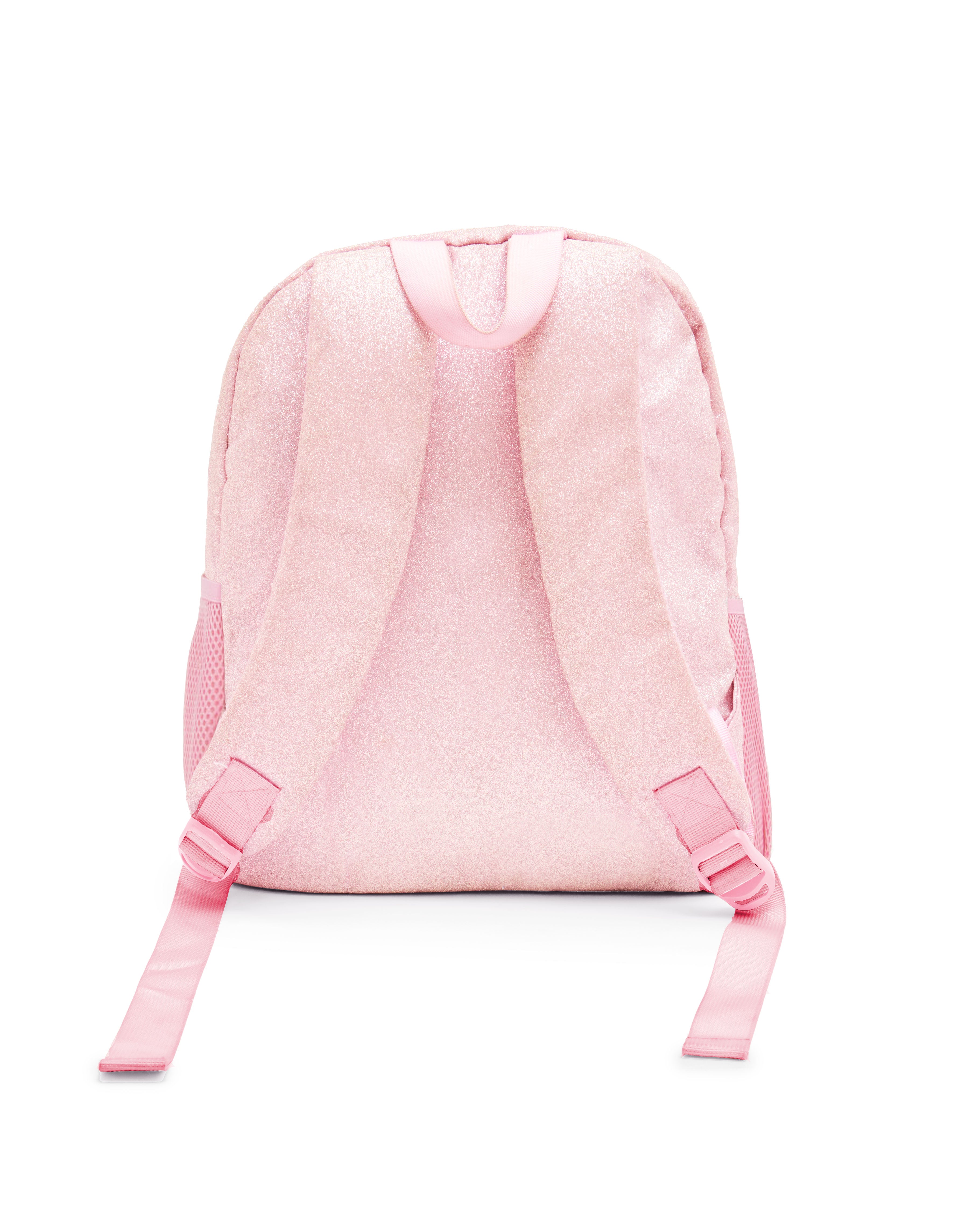 Pink Glitter Backpack with Bow
