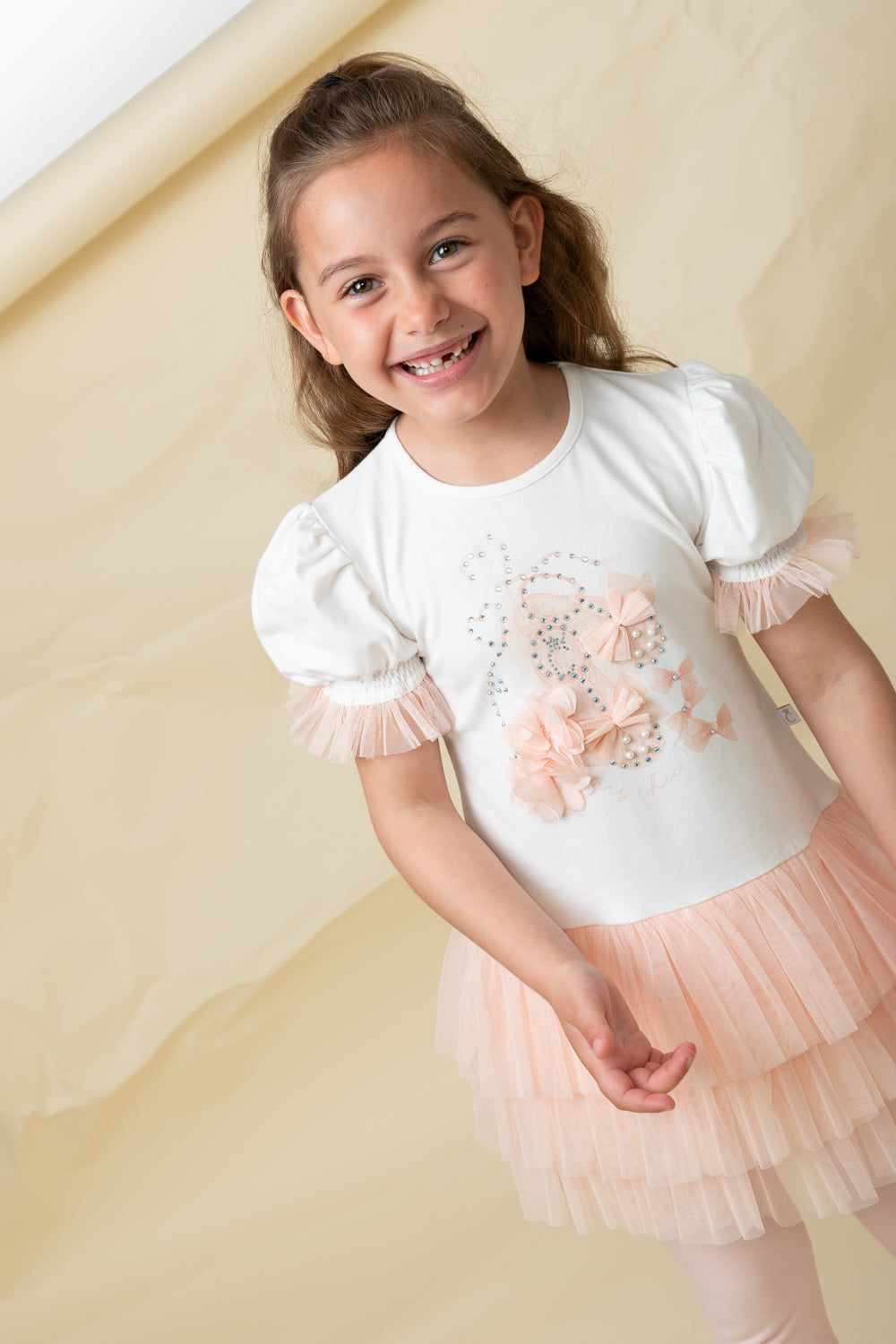 Luxe Life Peach Top and Legging Set (4-8yrs)