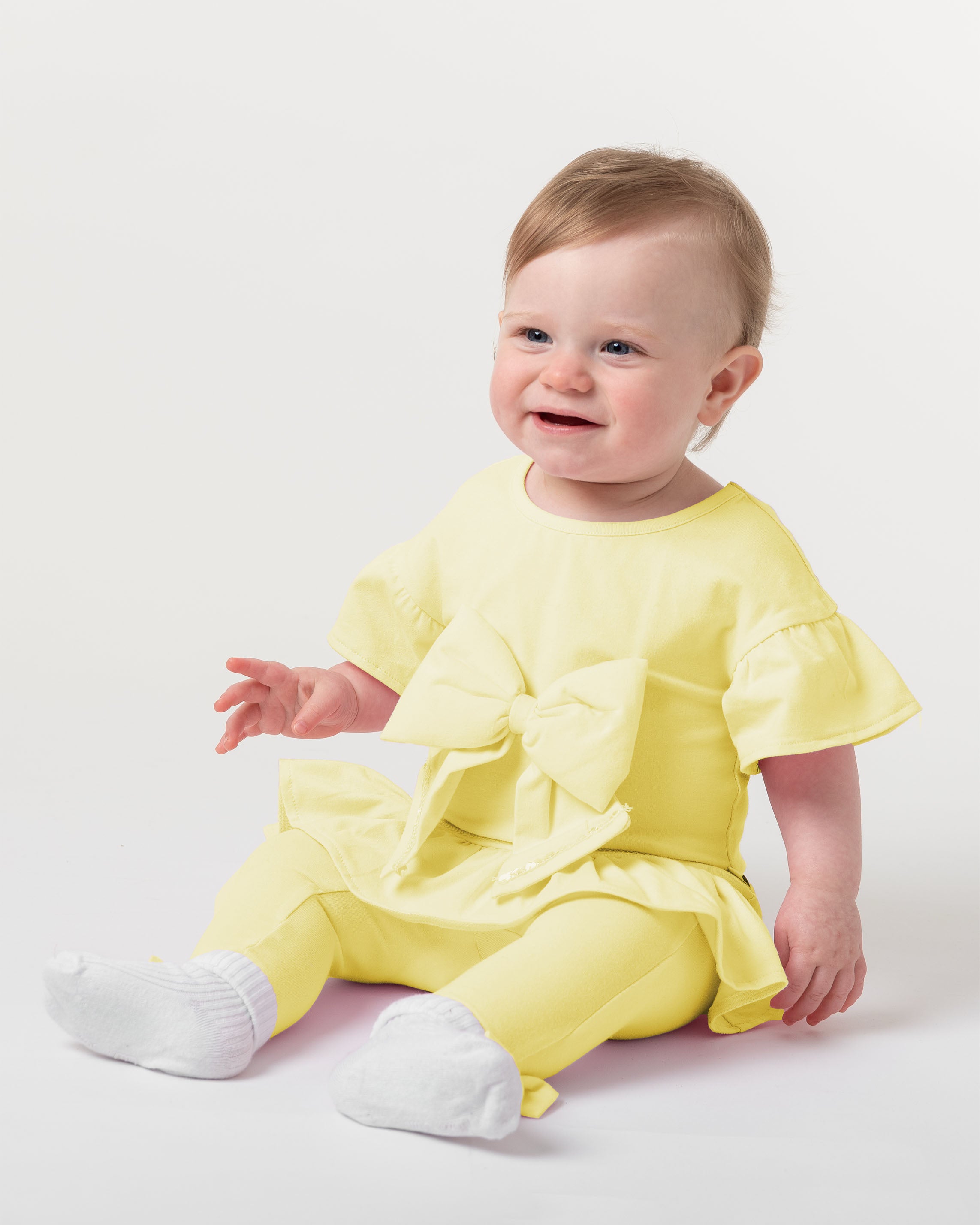 Elevated Essentials Lemon Baby Legging Set