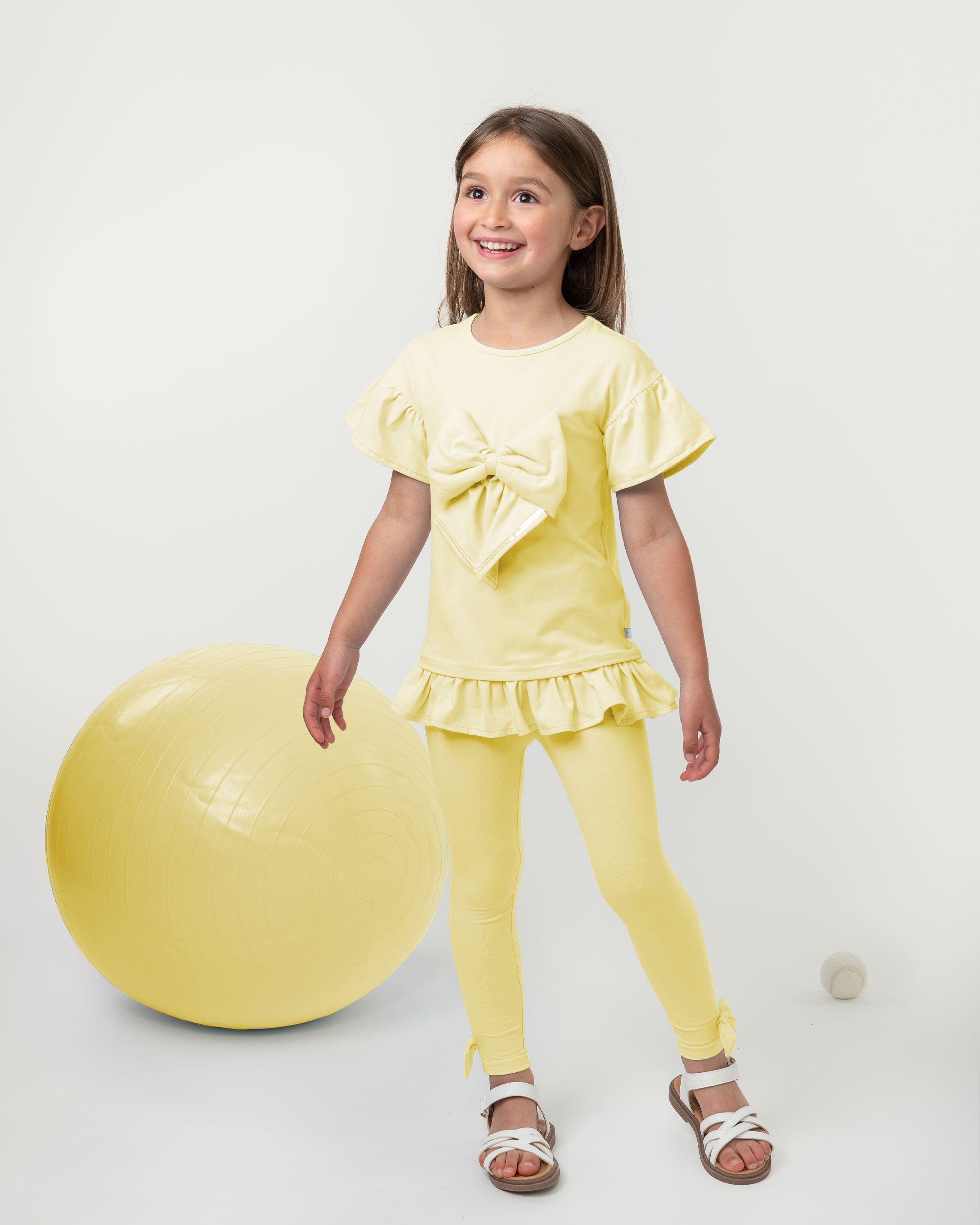 Elevated Essentials Lemon Legging set