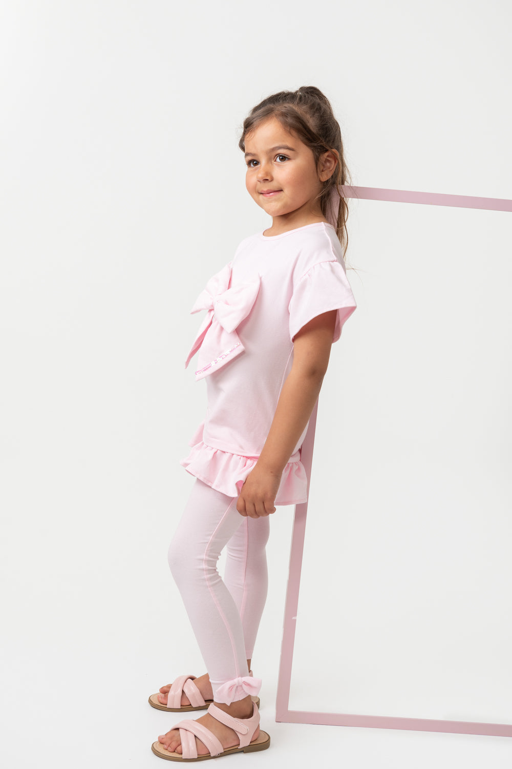 Elevated Essentials Pink Legging Set