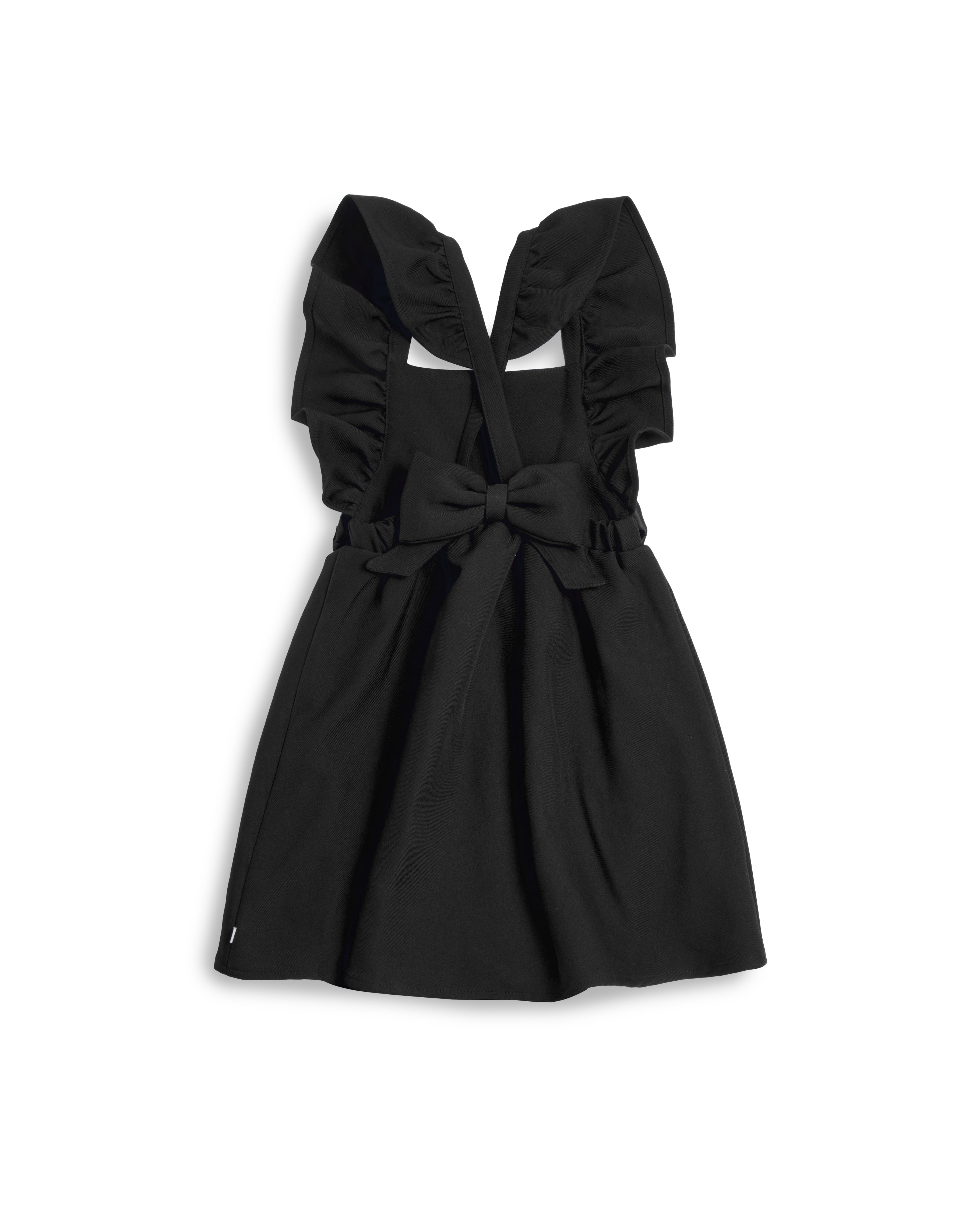 Black Pinafore Dress