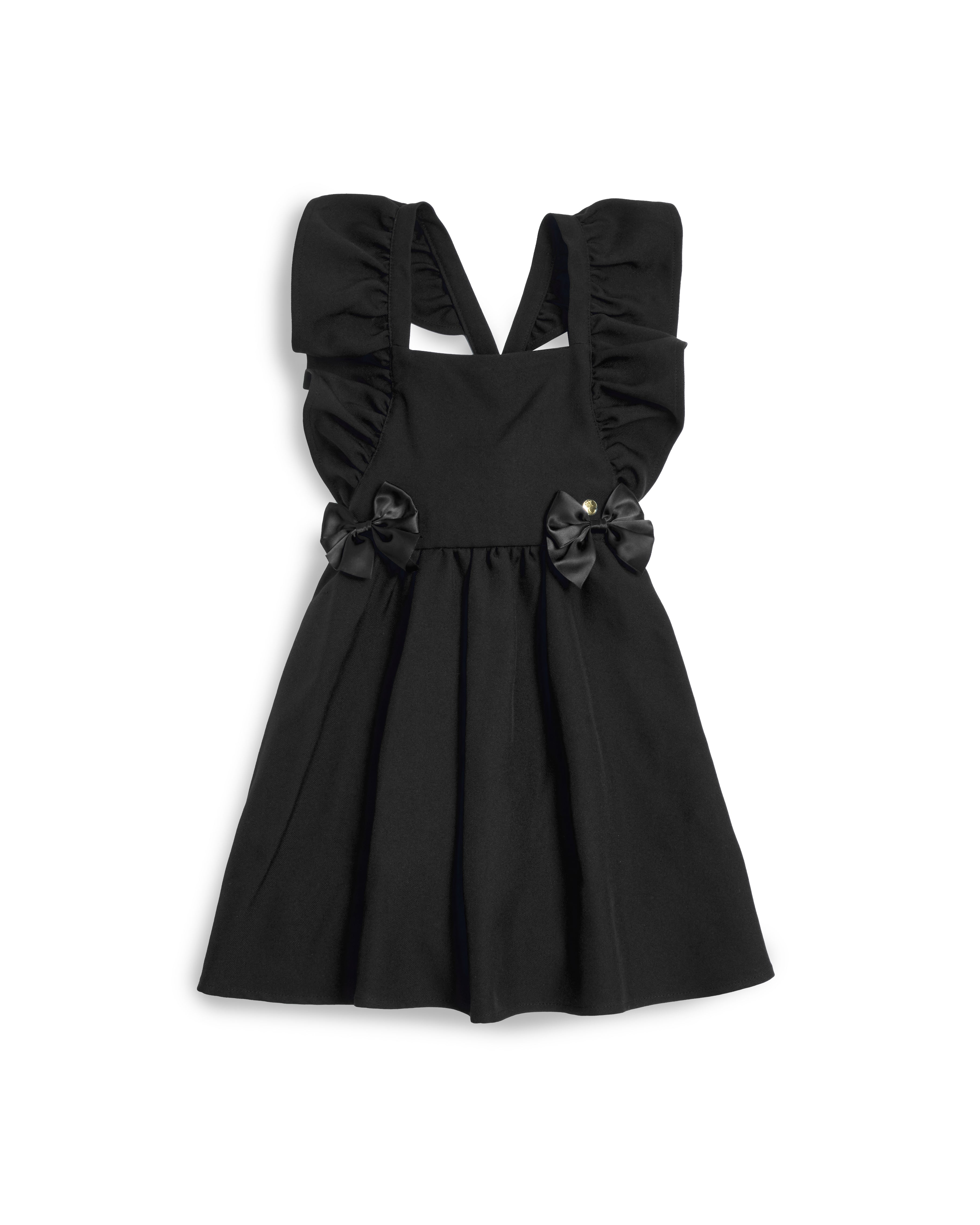 Black Pinafore Dress