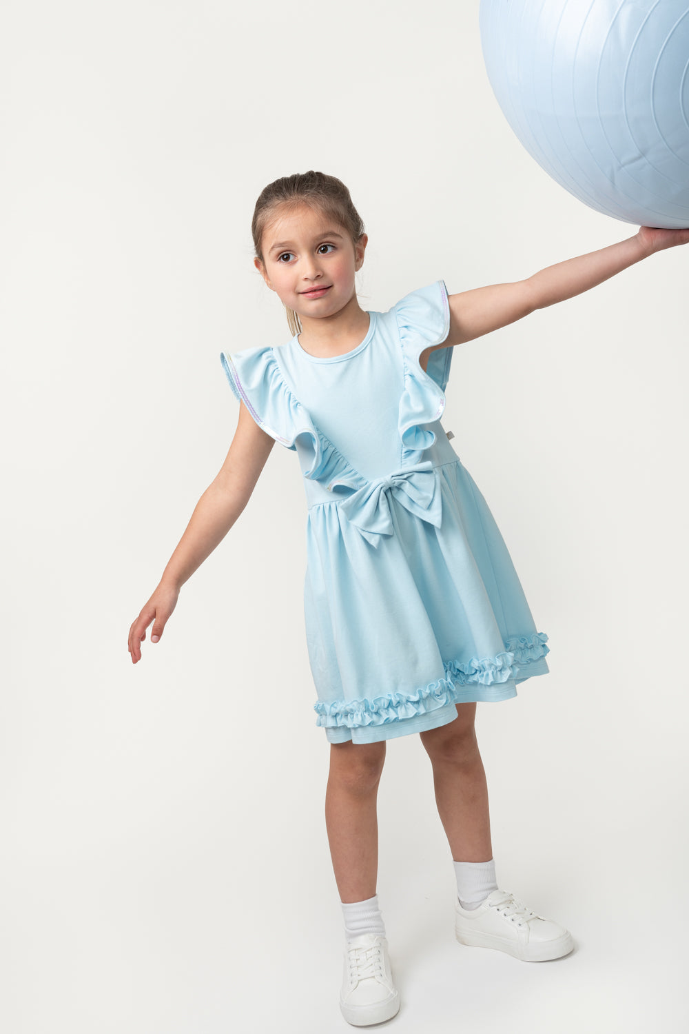 Elevated Essentials Sky Blue Dress