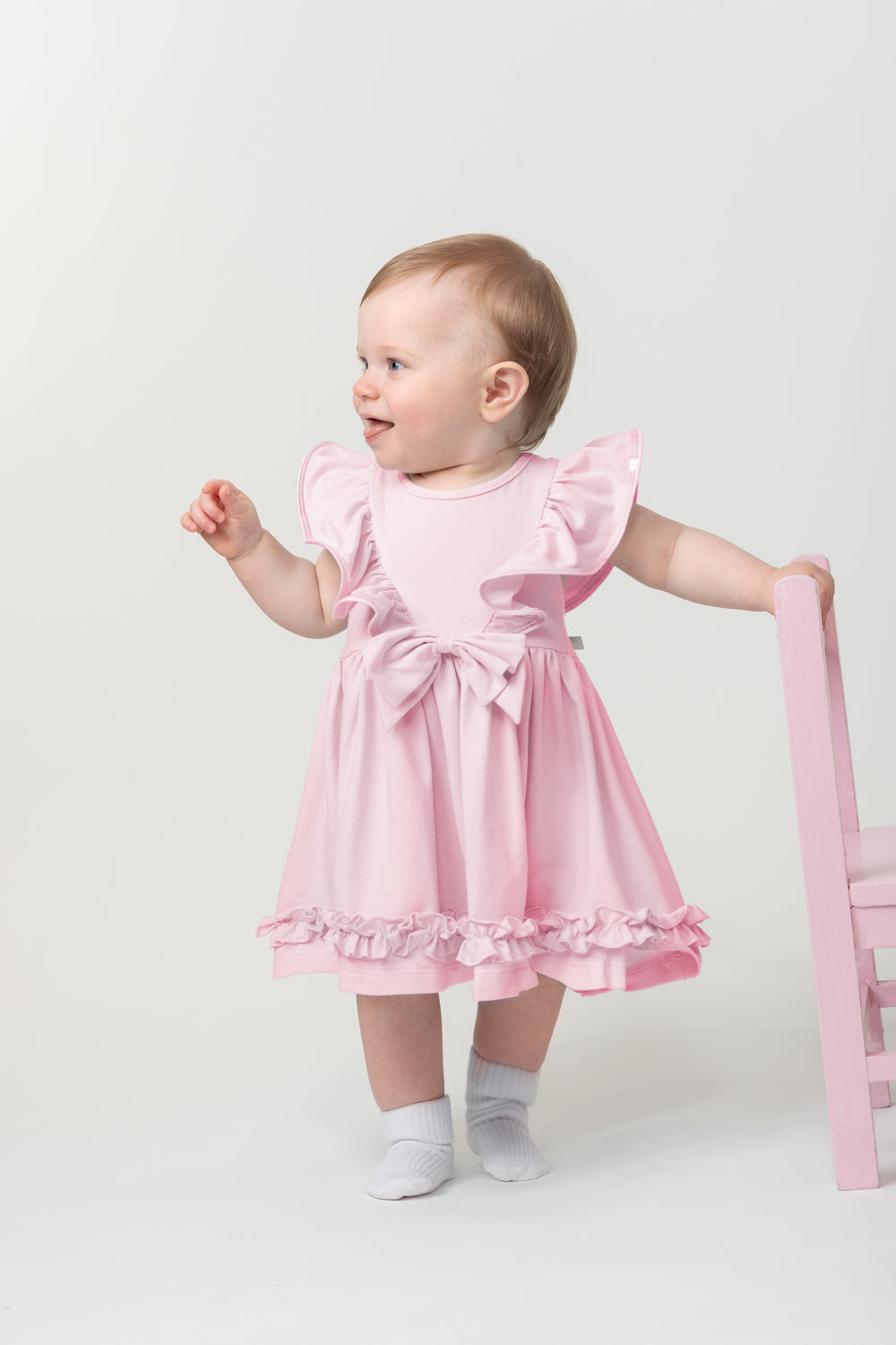 Elevated Essentials Pink Baby Dress