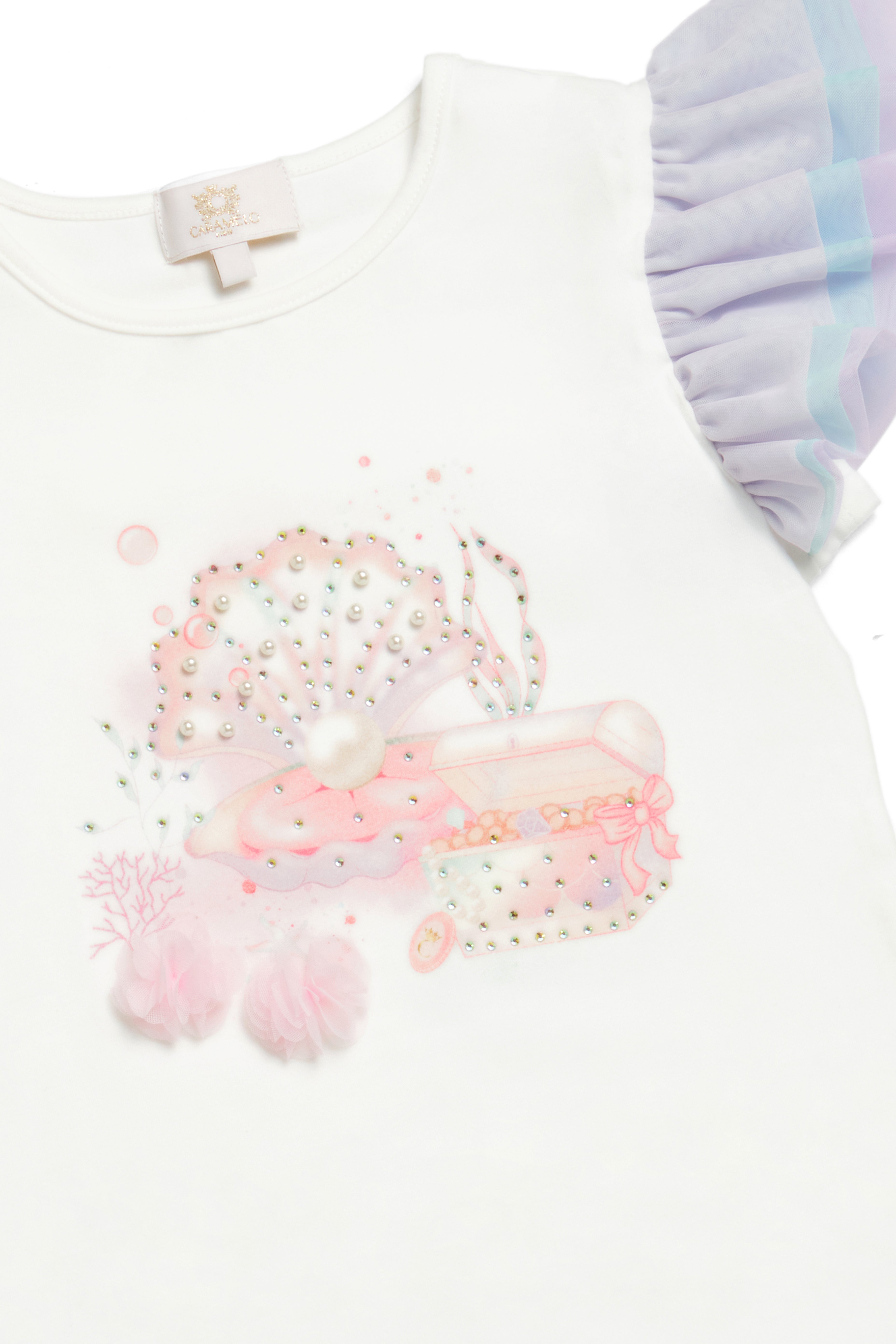 Deep Sea Dreams Rainbow Layered Tulle Skirt Set (1-4yrs)