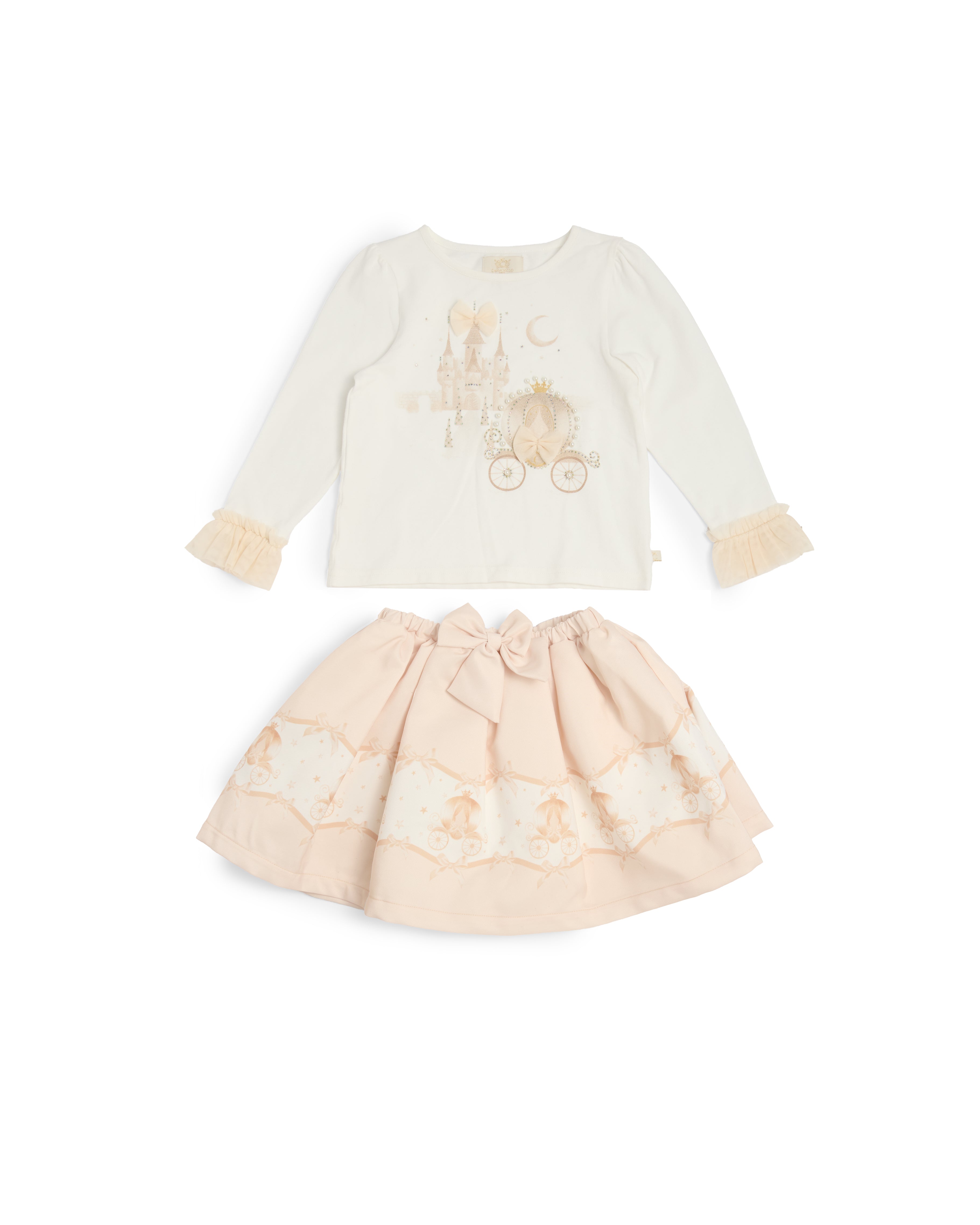 Mink Carriage Skirt Set