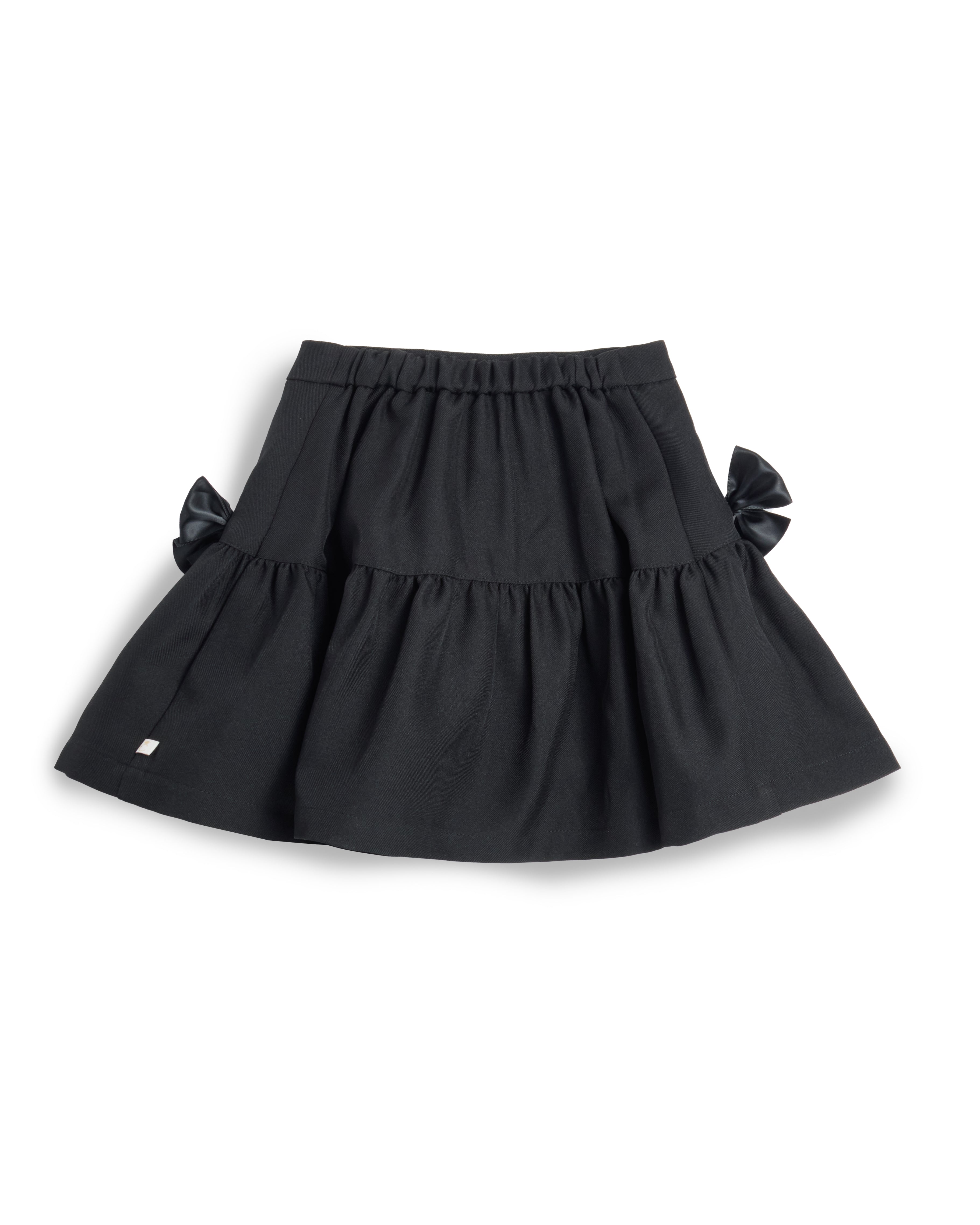 Black Bow Detail Skirt