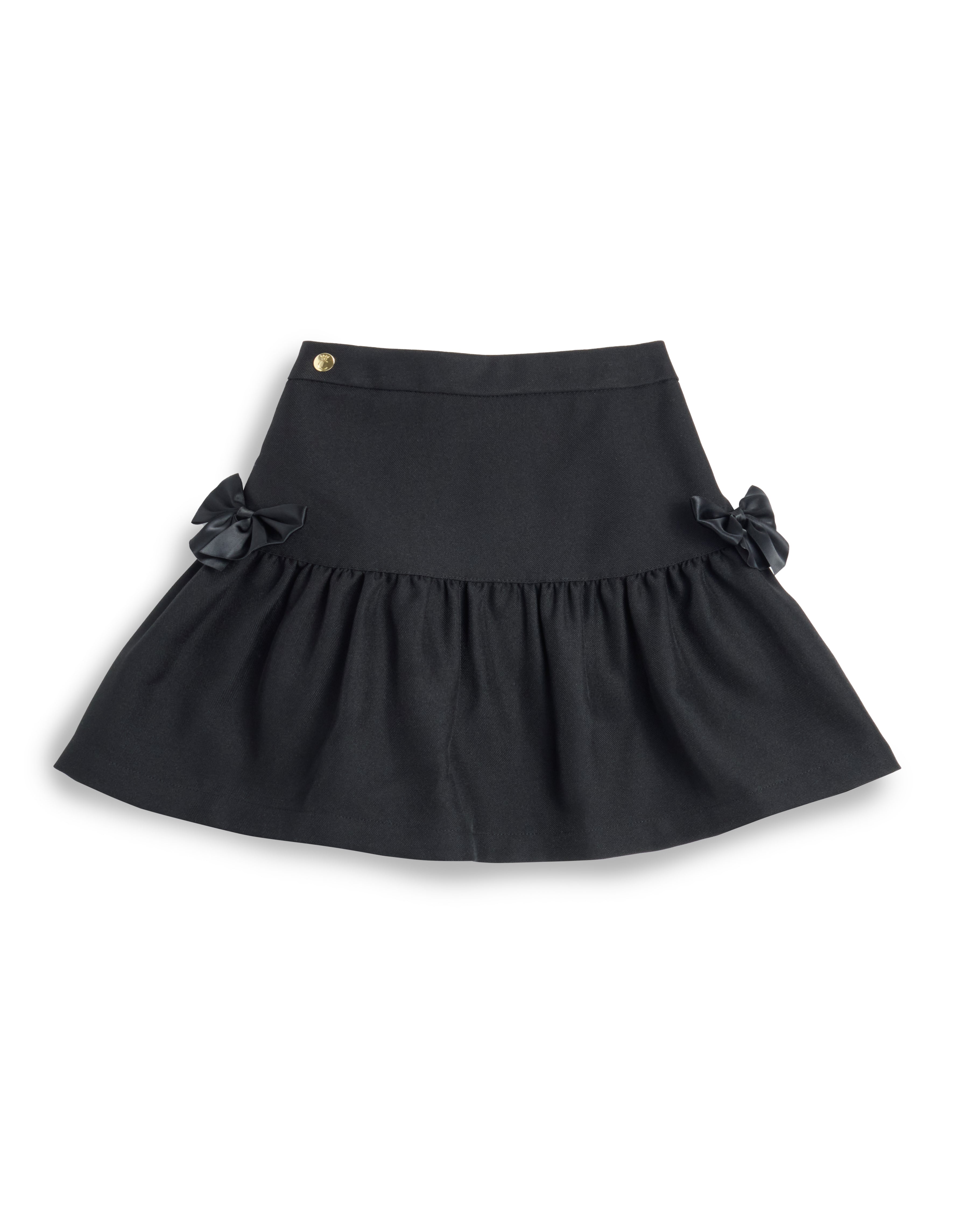 Black Bow Detail Skirt