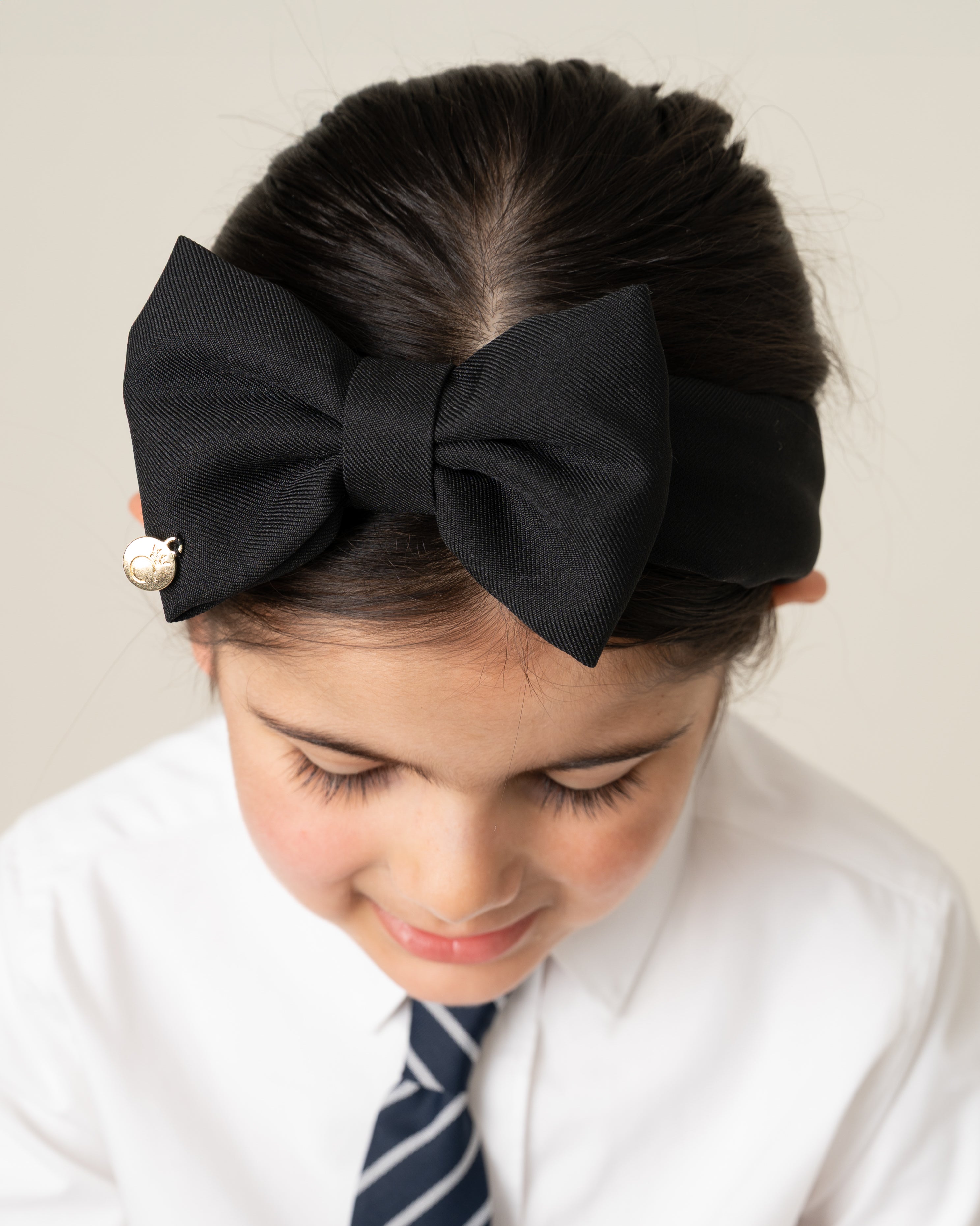 Black Bow Headband