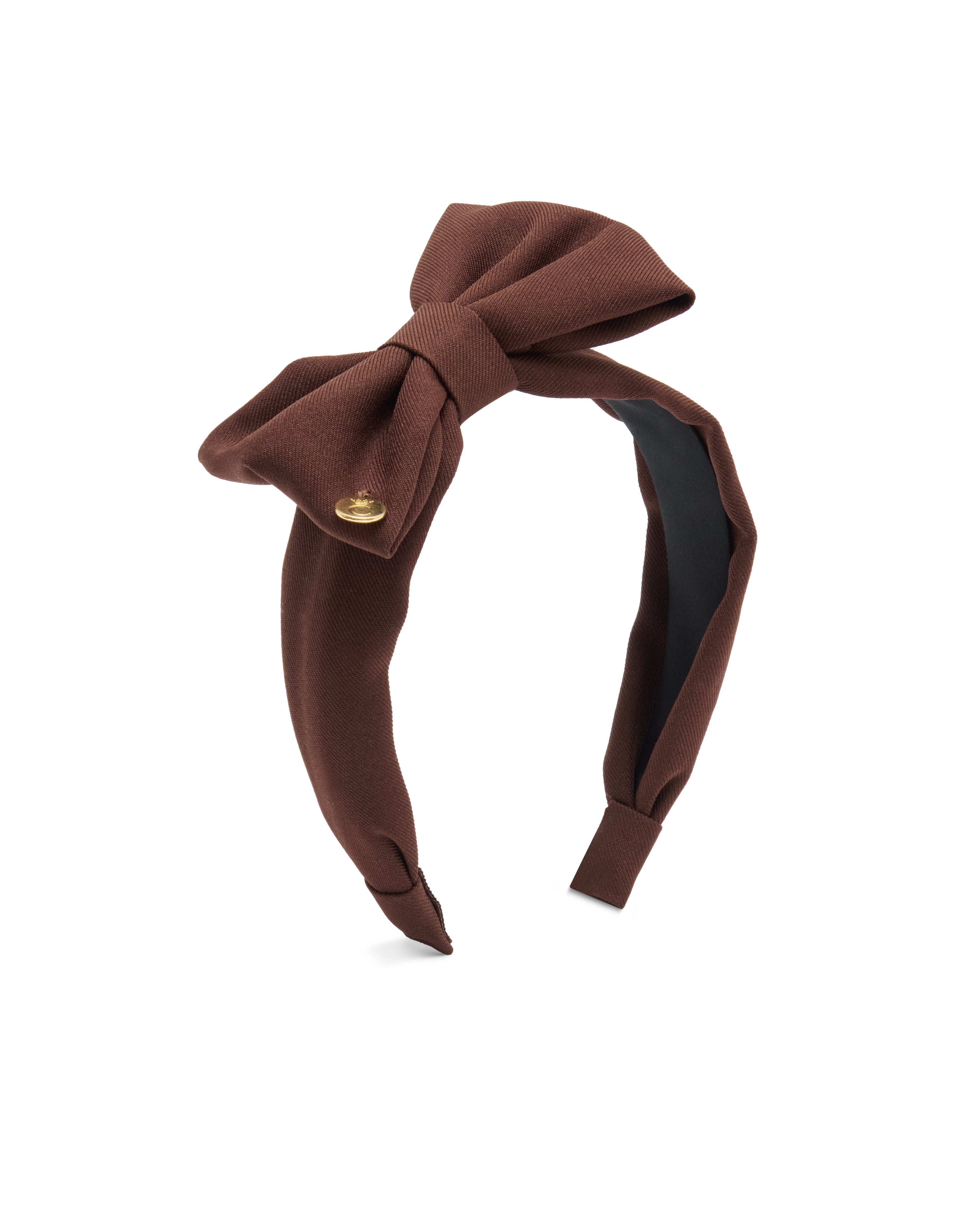 Brown Bow Headband