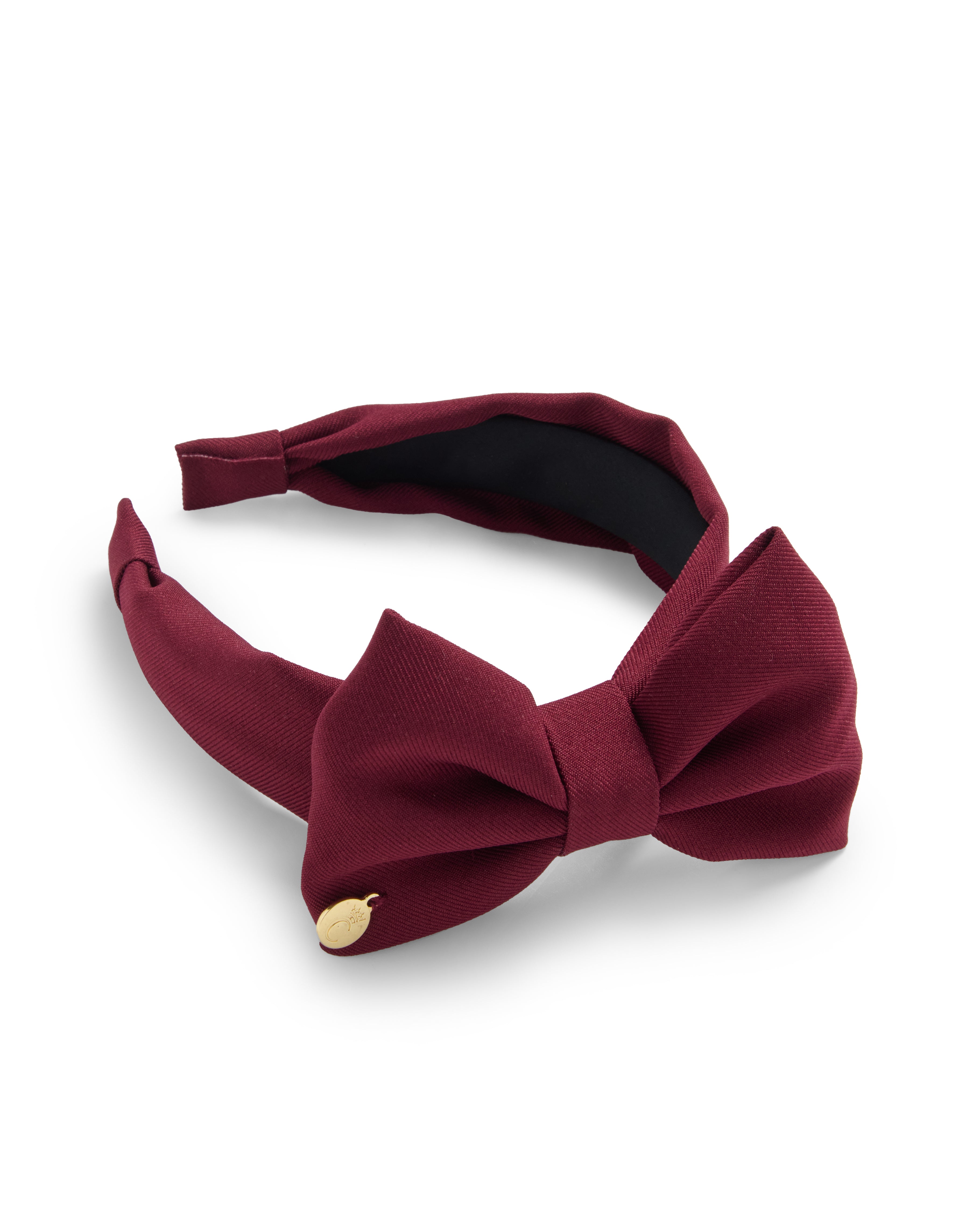 Maroon Bow Headband