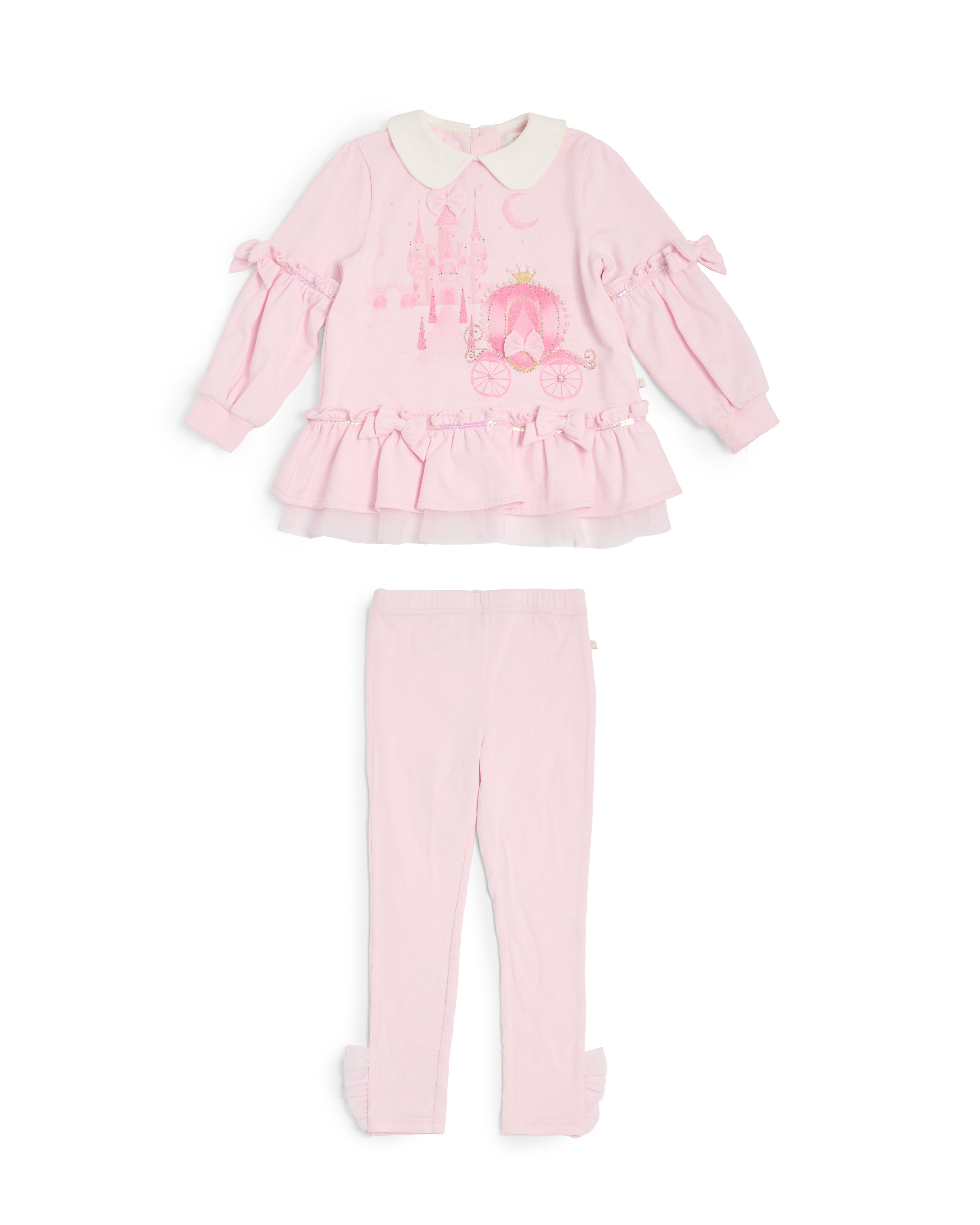 Pink Castle Legging Set