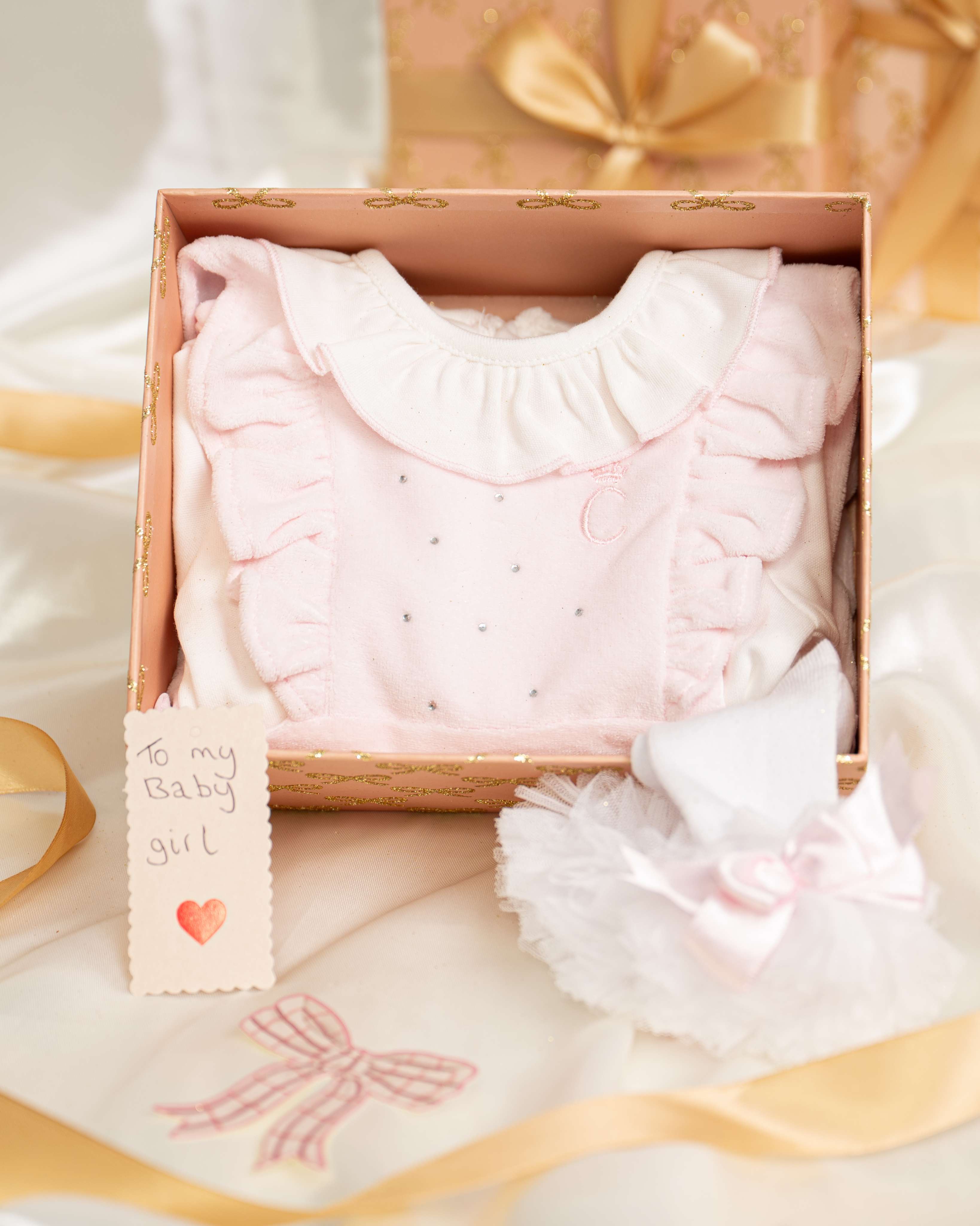 Tiny Treasure Velour Newborn Box