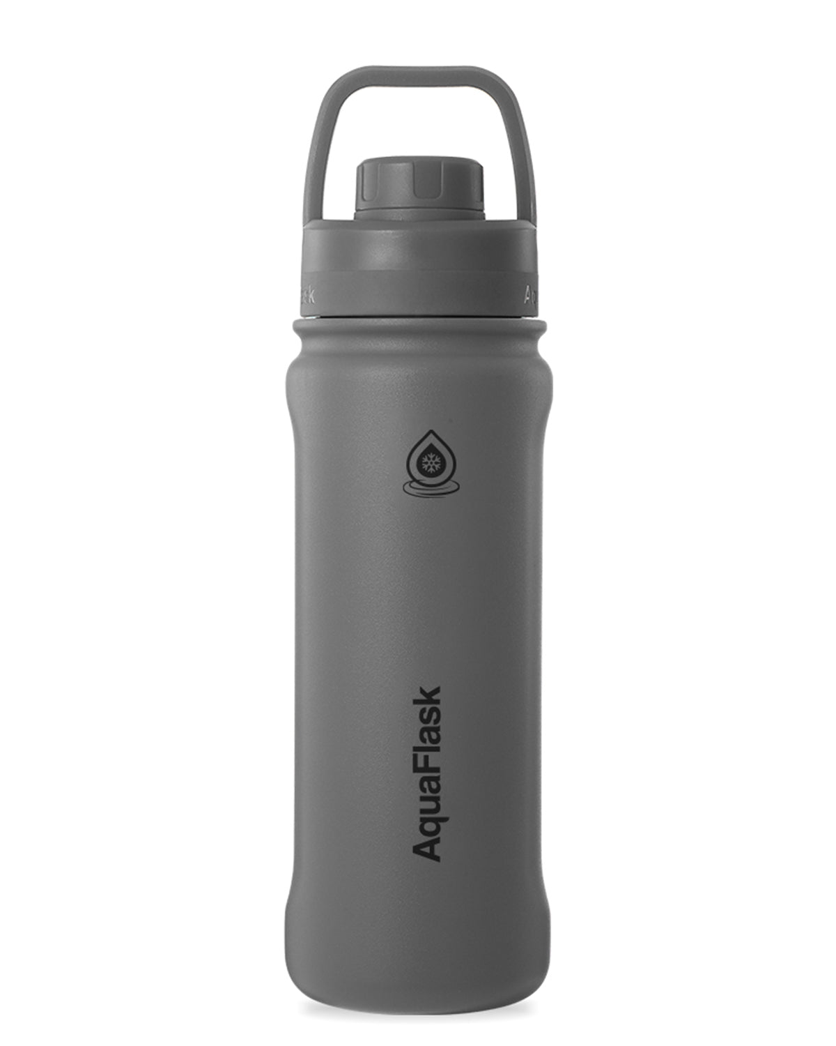 Grey Insulated Water Bottle