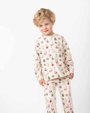 'To Santa' Brushed Cotton Pyjamas