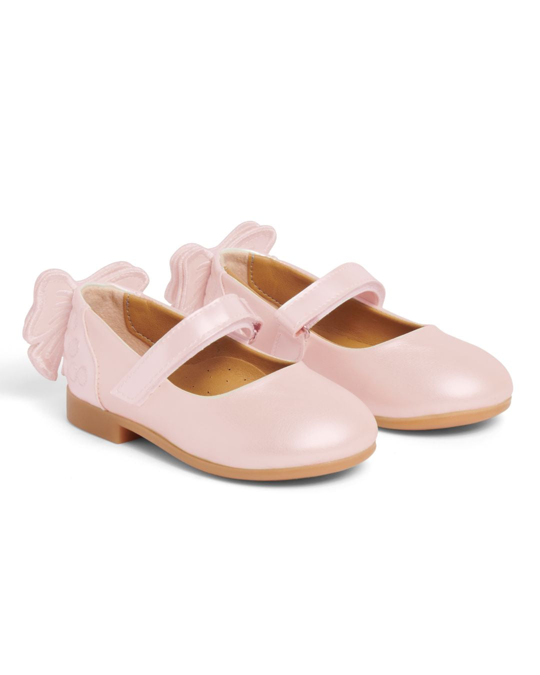 Pink Ballerina Shoe with Double Bow